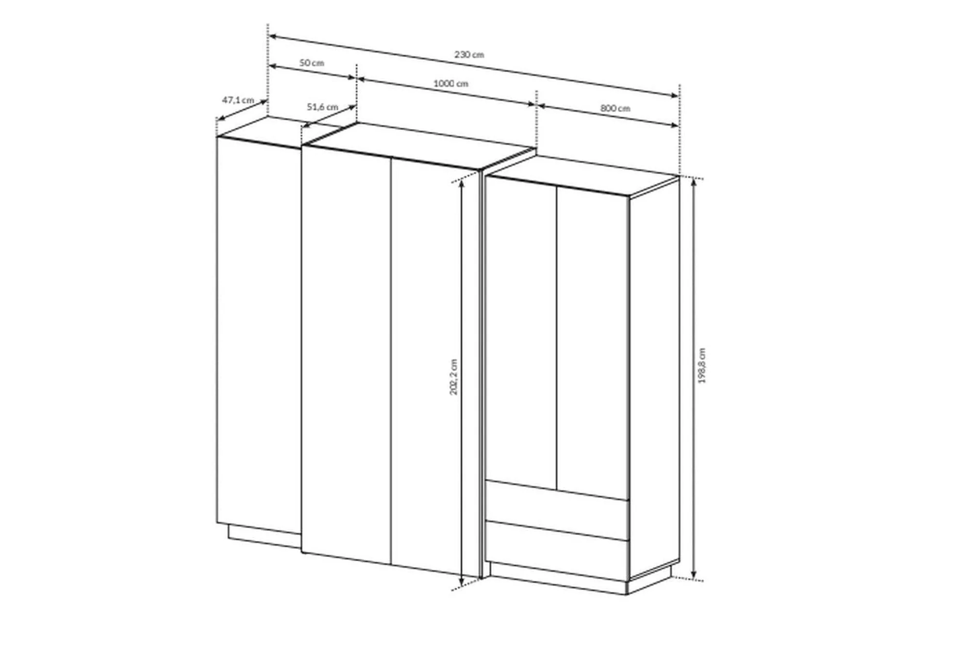 3d Wardrobe 230 - Image 4