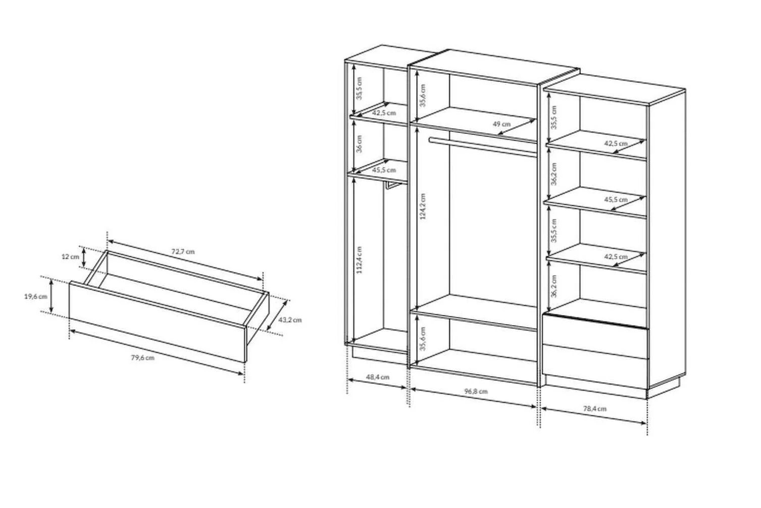 3d Wardrobe 230 - Image 5