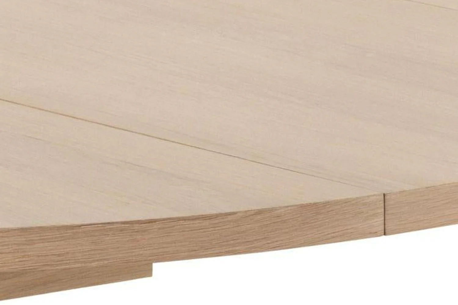 A-Line Extension Leaf in White Oak for A-Line Round Dining Table in White Oak - Image 4