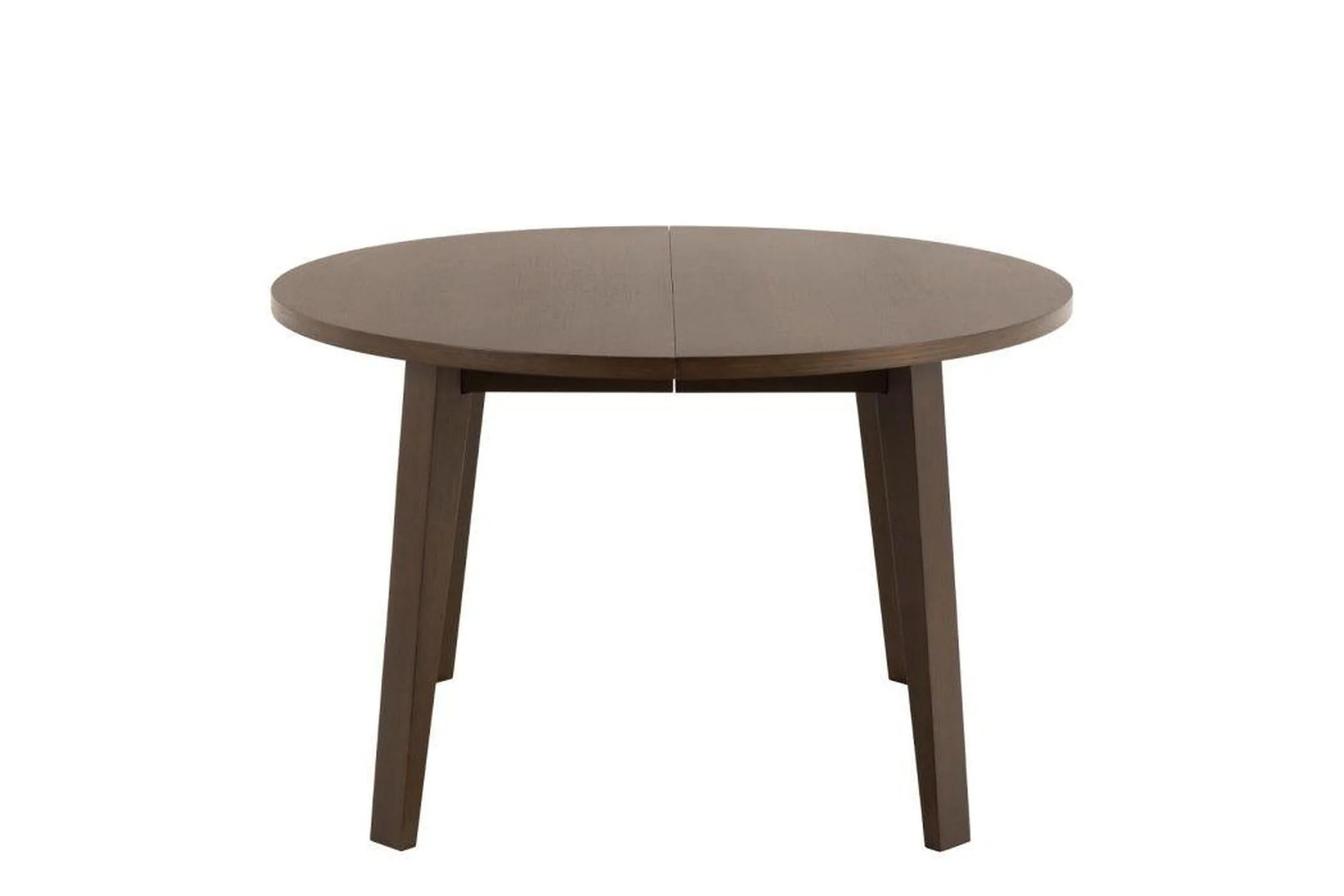 A-Line Round Extending Dining Table in Smoked Oak 120-220cm - Image 7