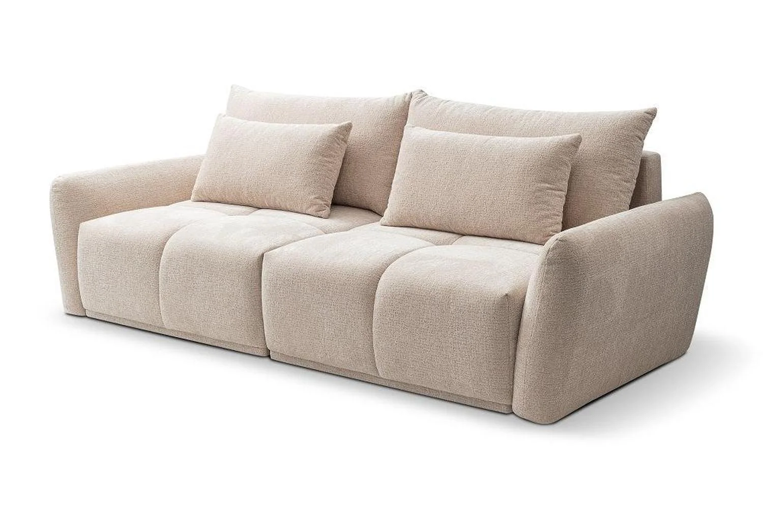 Alia 3 Seater Sofa Bed With Storage - Image 3