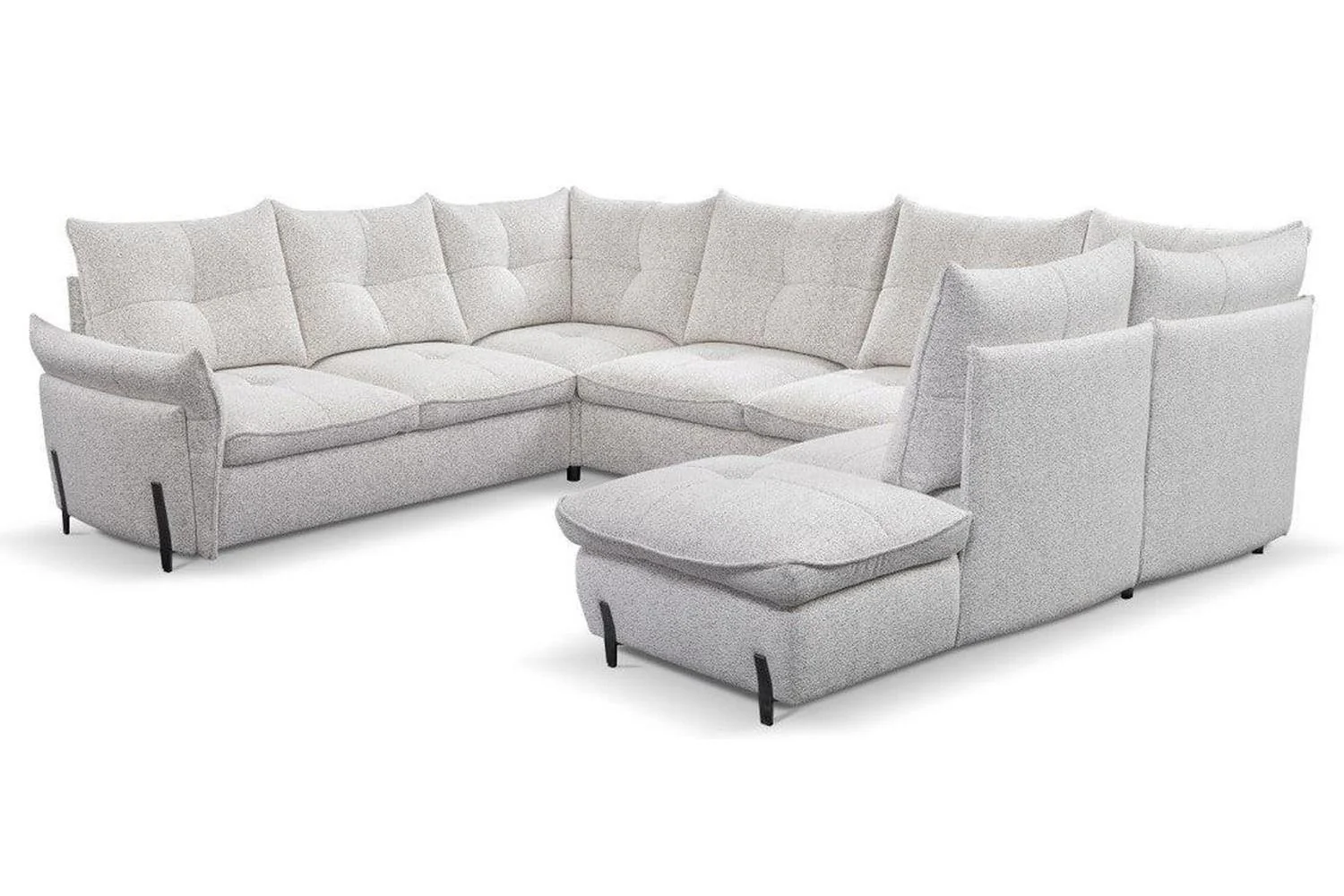 Almeria 5 U Shape Corner Sofa Bed