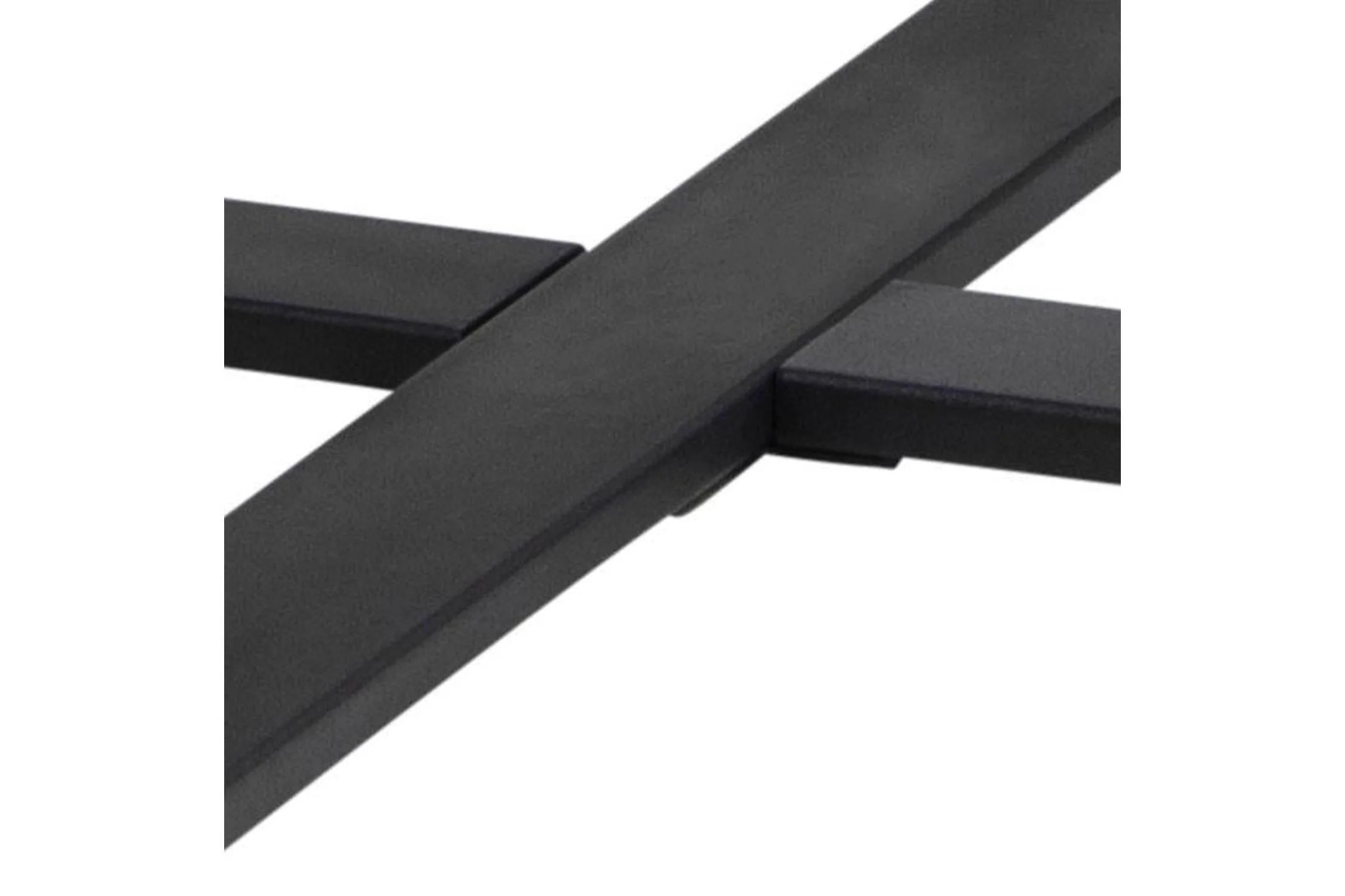 Amble Round Dining Table with Black Marble Melamine Top & Black Legs 110cm - Image 5