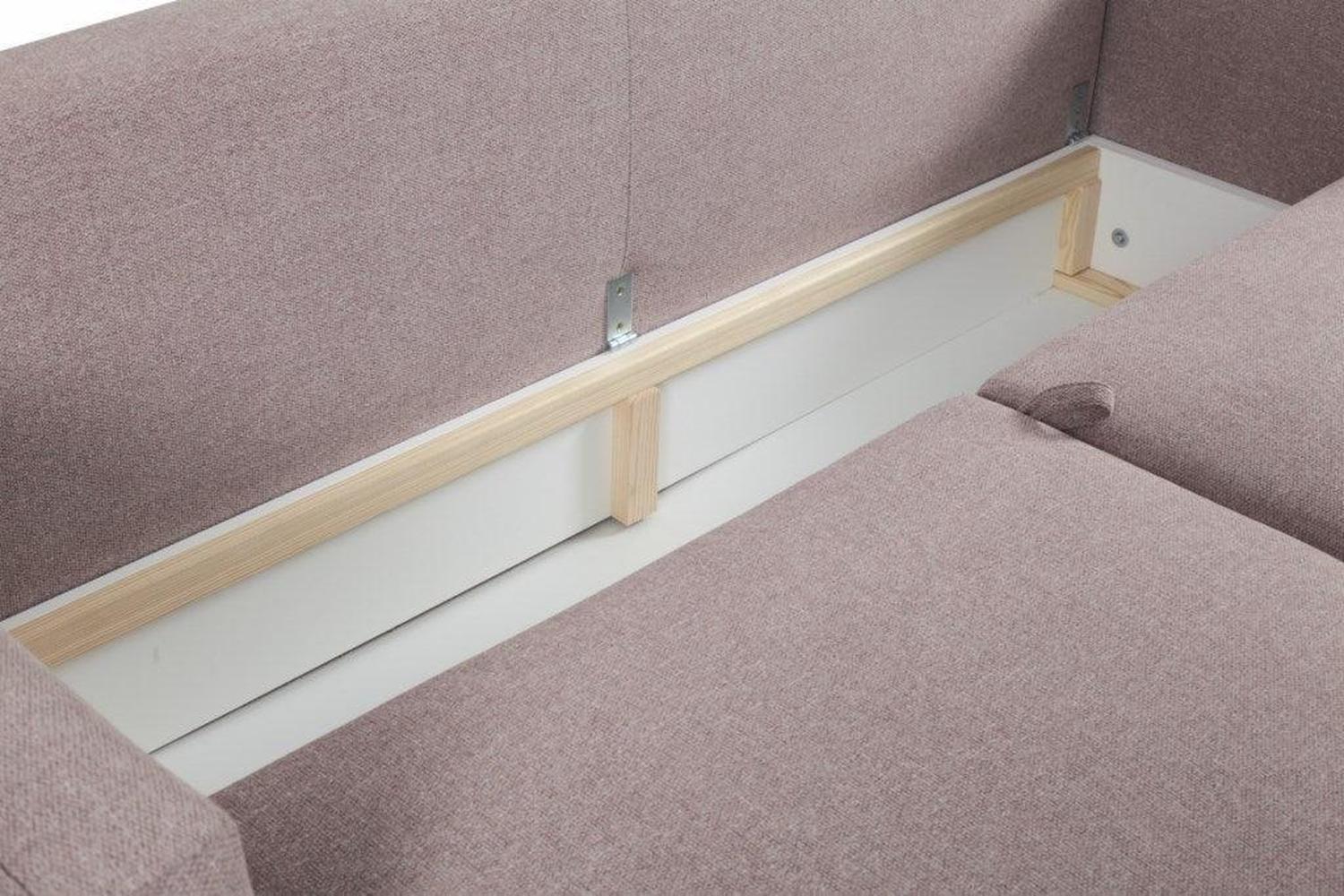 Andora 3 Seater Sofa Bed With Storage - Image 4