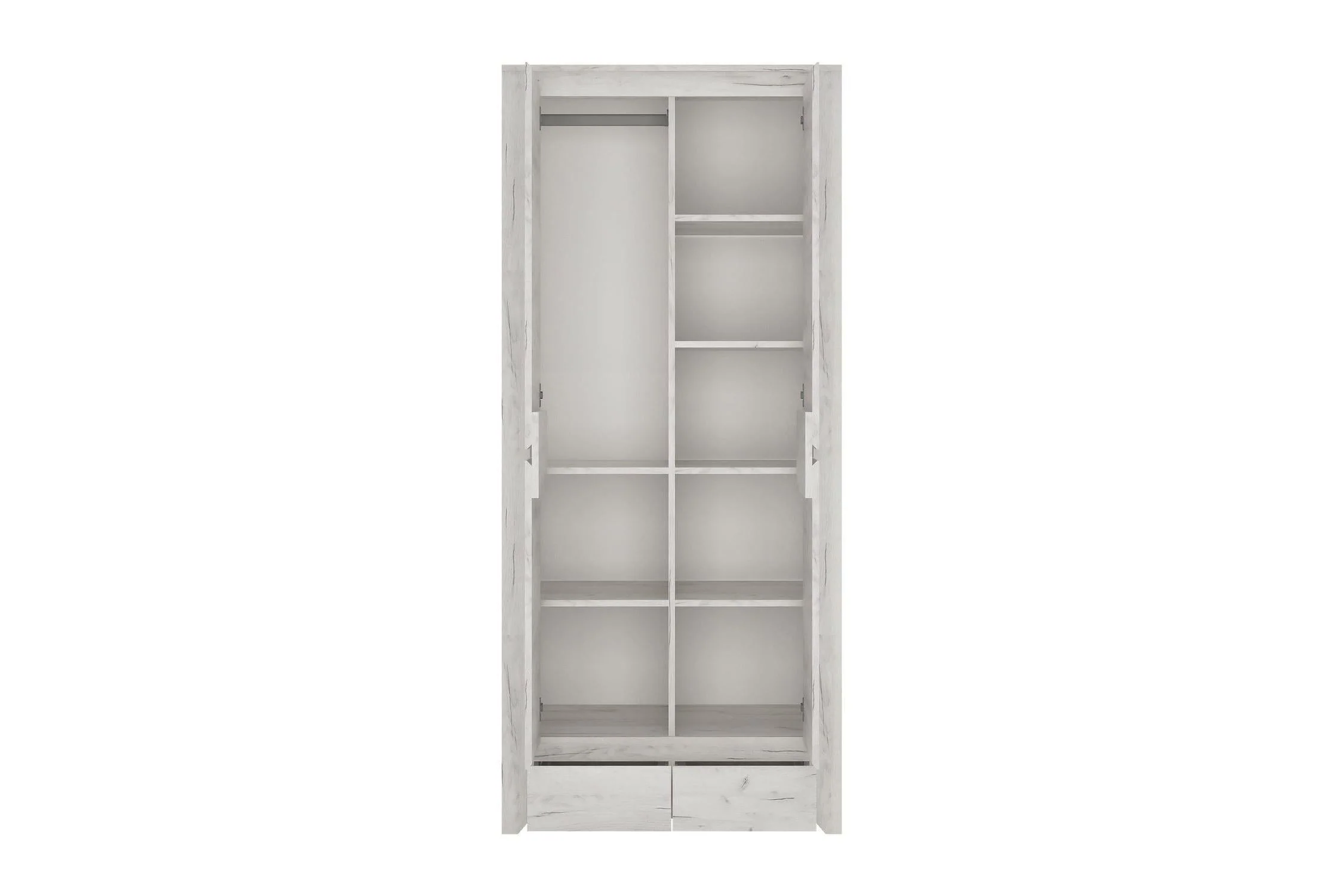 Angel 2 Door 2 Drawer Fitted Wardrobe - Image 3
