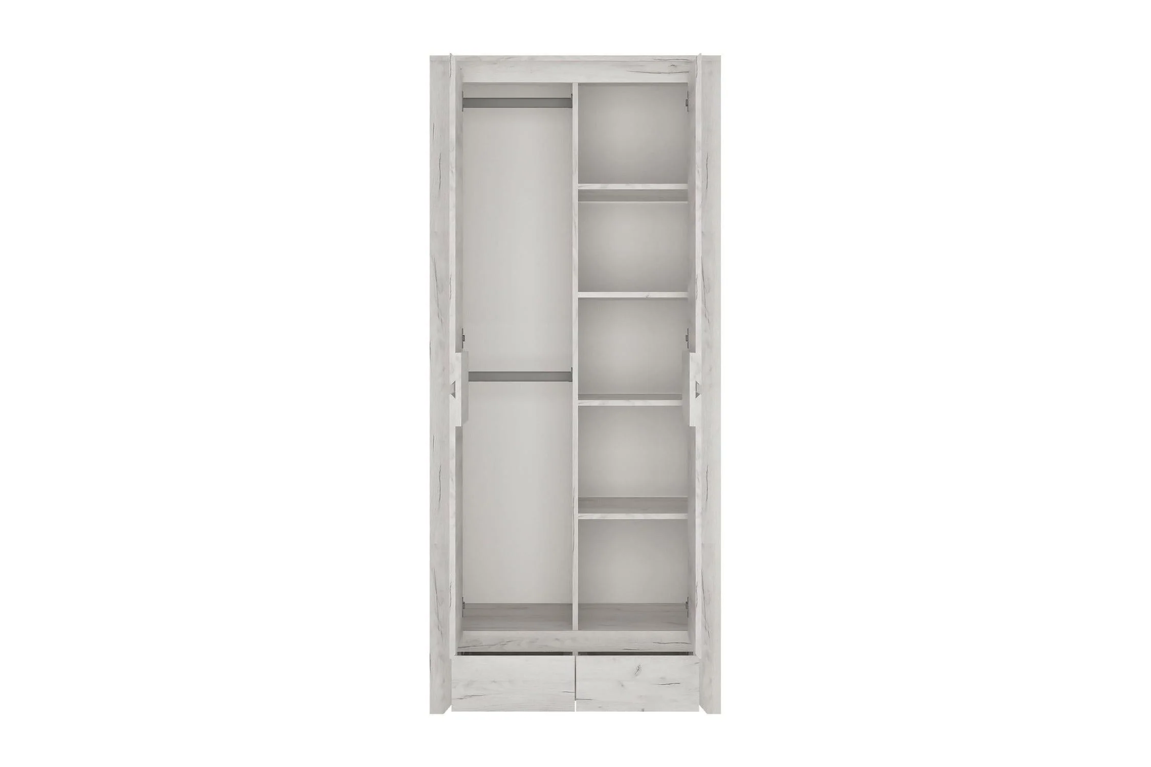 Angel 2 Door 2 Drawer Fitted Wardrobe - Image 4