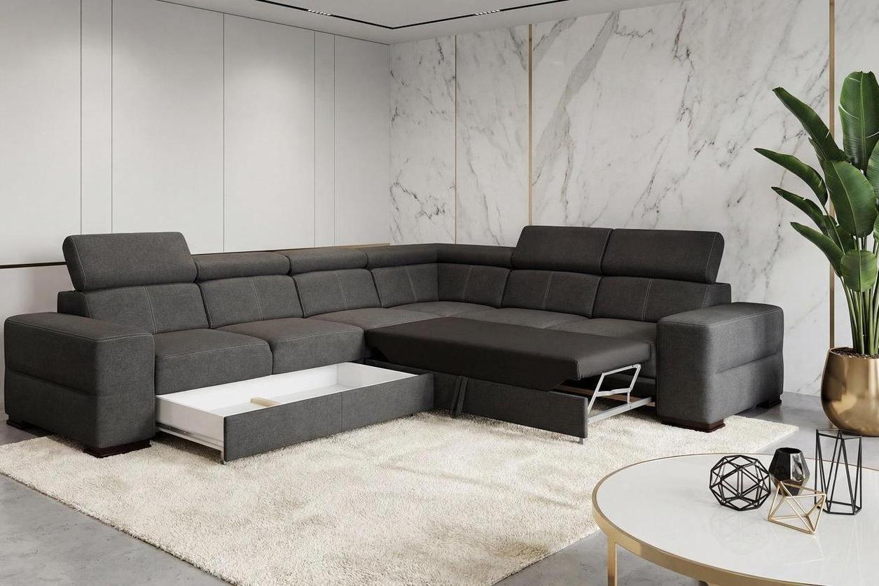 Apollo Pr2 Corner Sofa Bed With Storage - Image 2