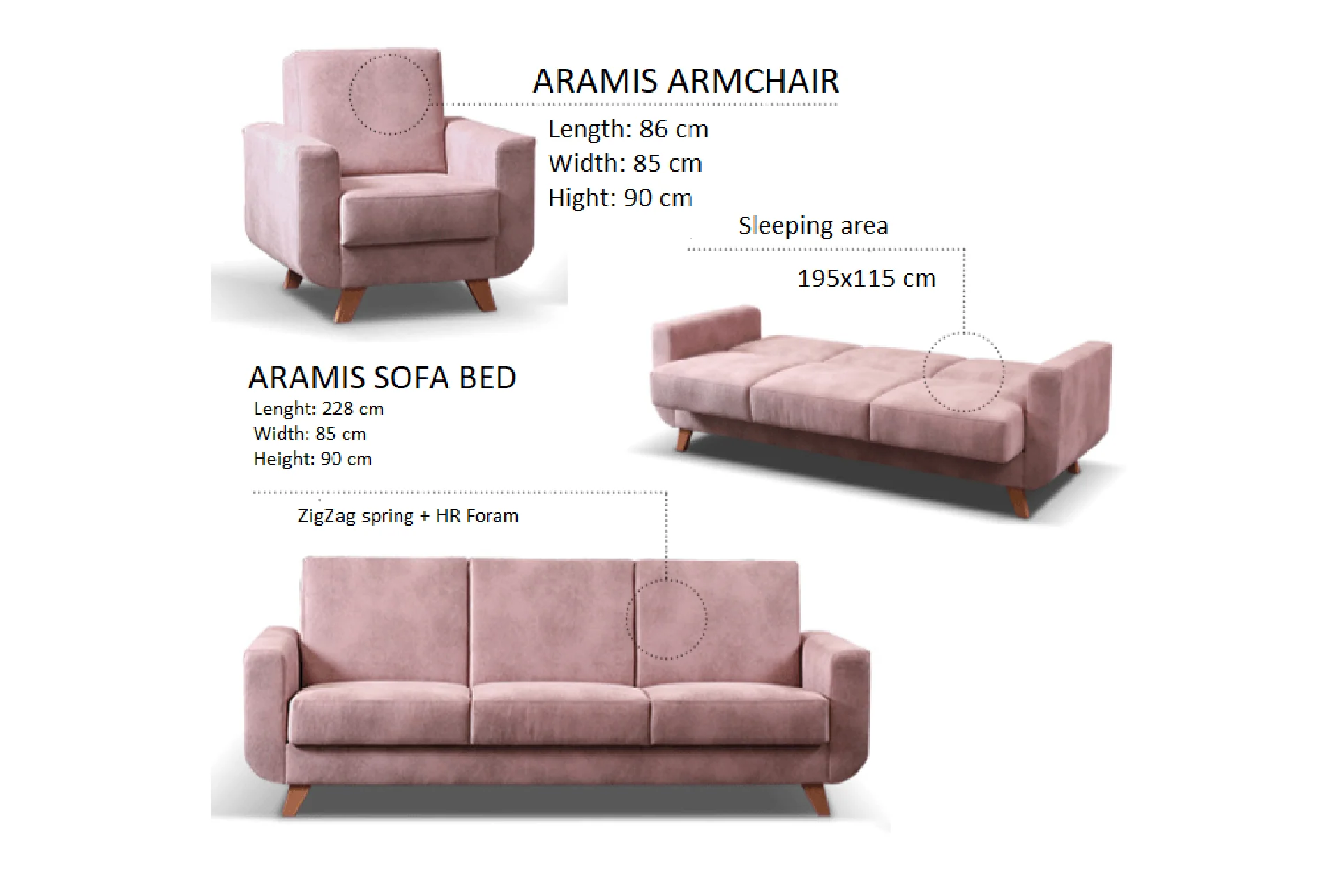 Aramis Armchair - Image 3