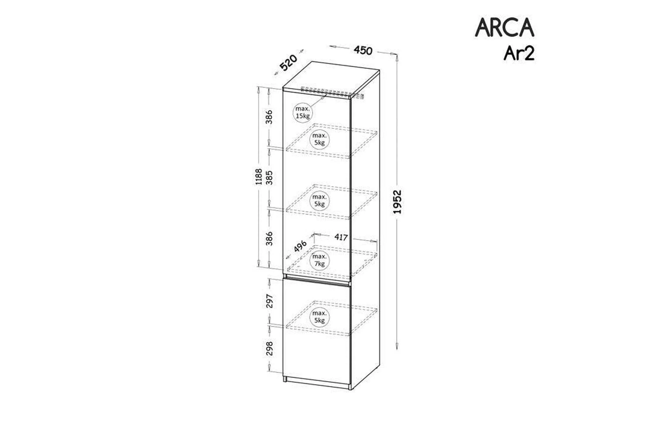 Arca Cabinet 45 - Image 4