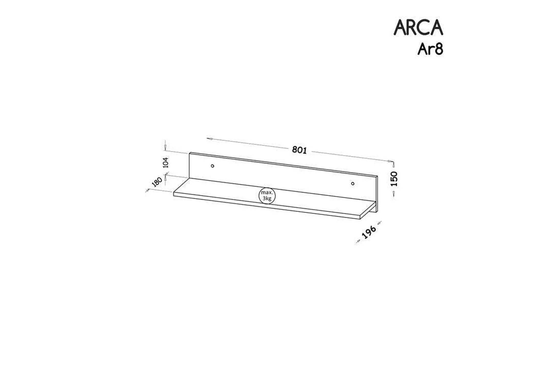 Arca Wall Shelf - Image 3
