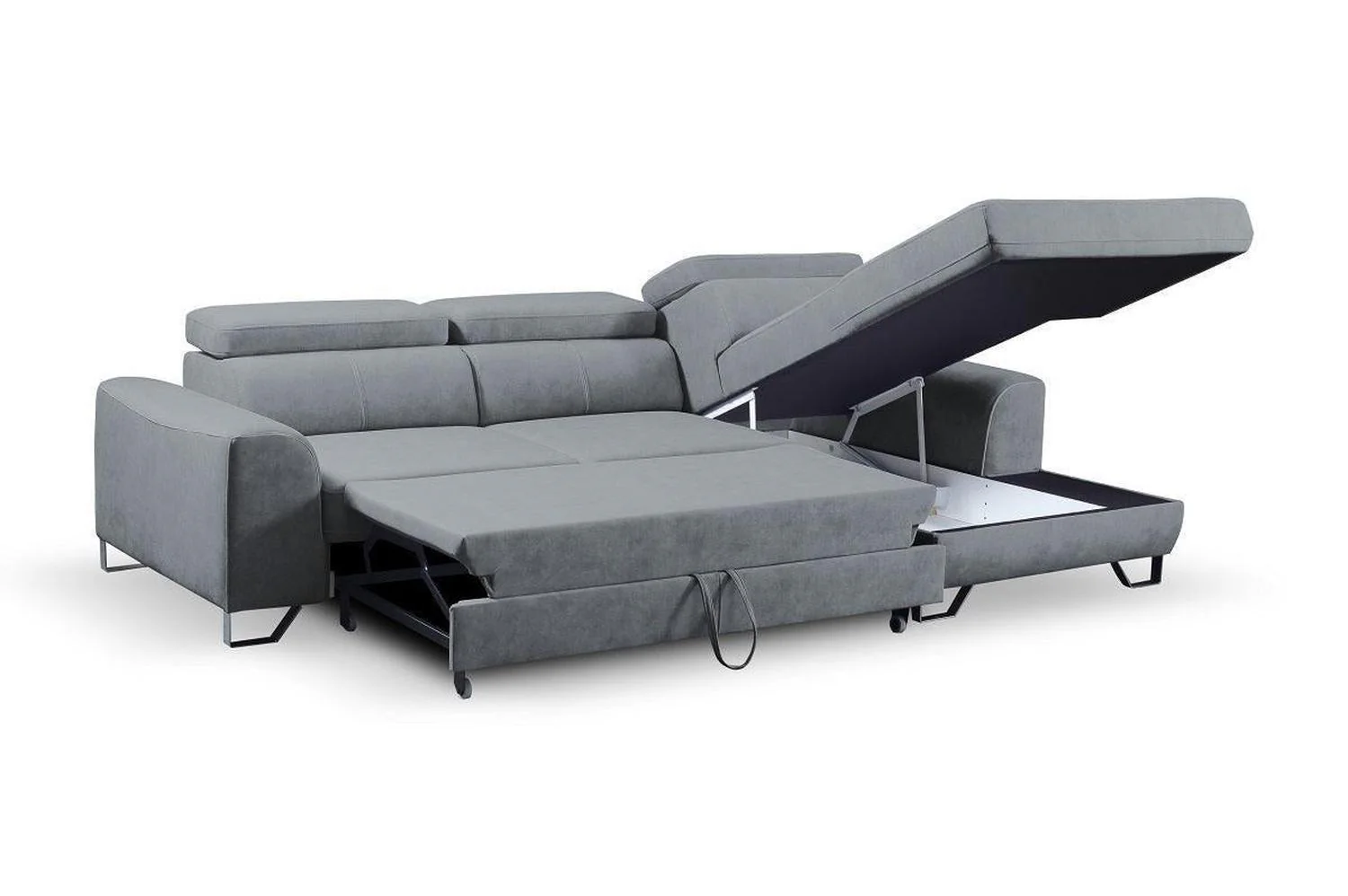 Asto Express Delivery Corner Sofa Bed Esperta 16/ Cayenne 1115 - Image 4