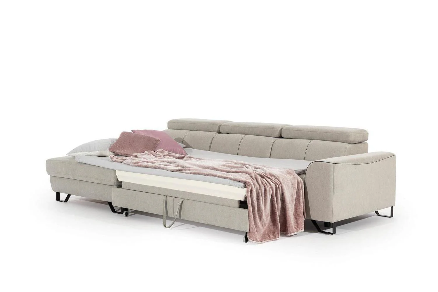 Asto Express Delivery Corner Sofa Bed With Storage Vera 1/15 - Image 4