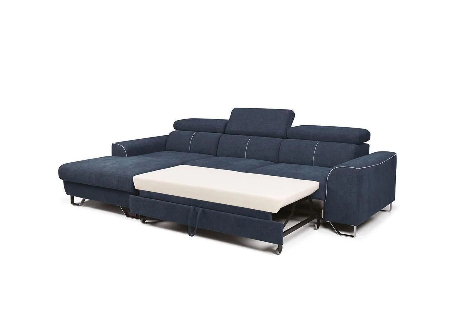 Asto Corner Sofa Bed With Storage - Image 3