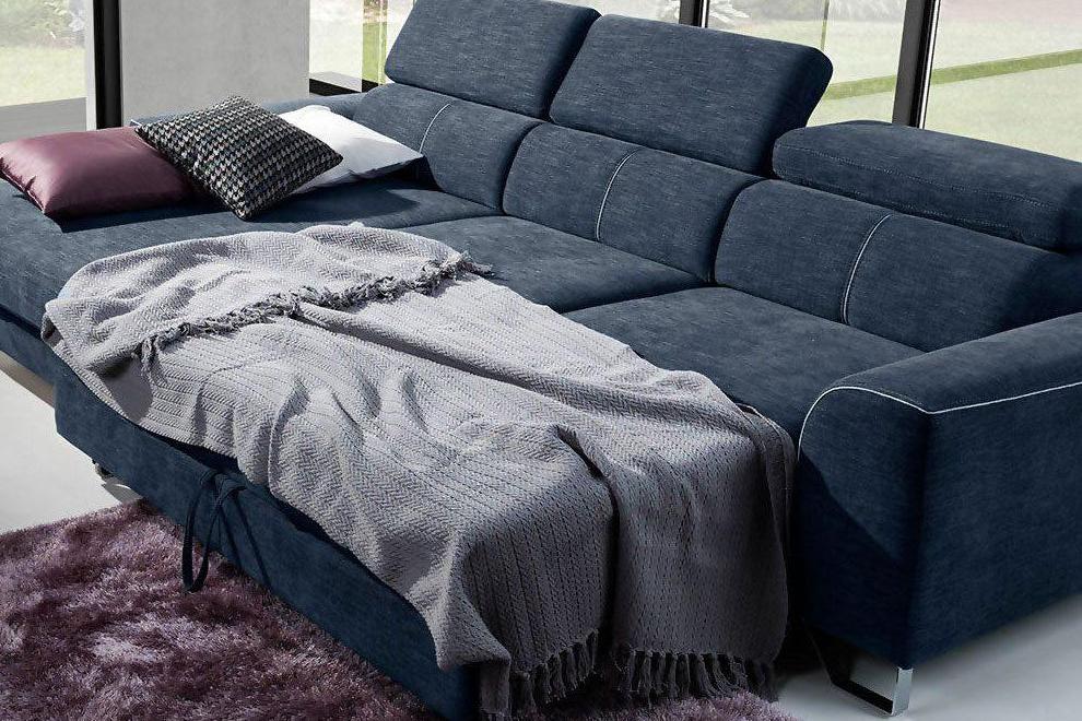 Asto Corner Sofa Bed With Storage - Image 4