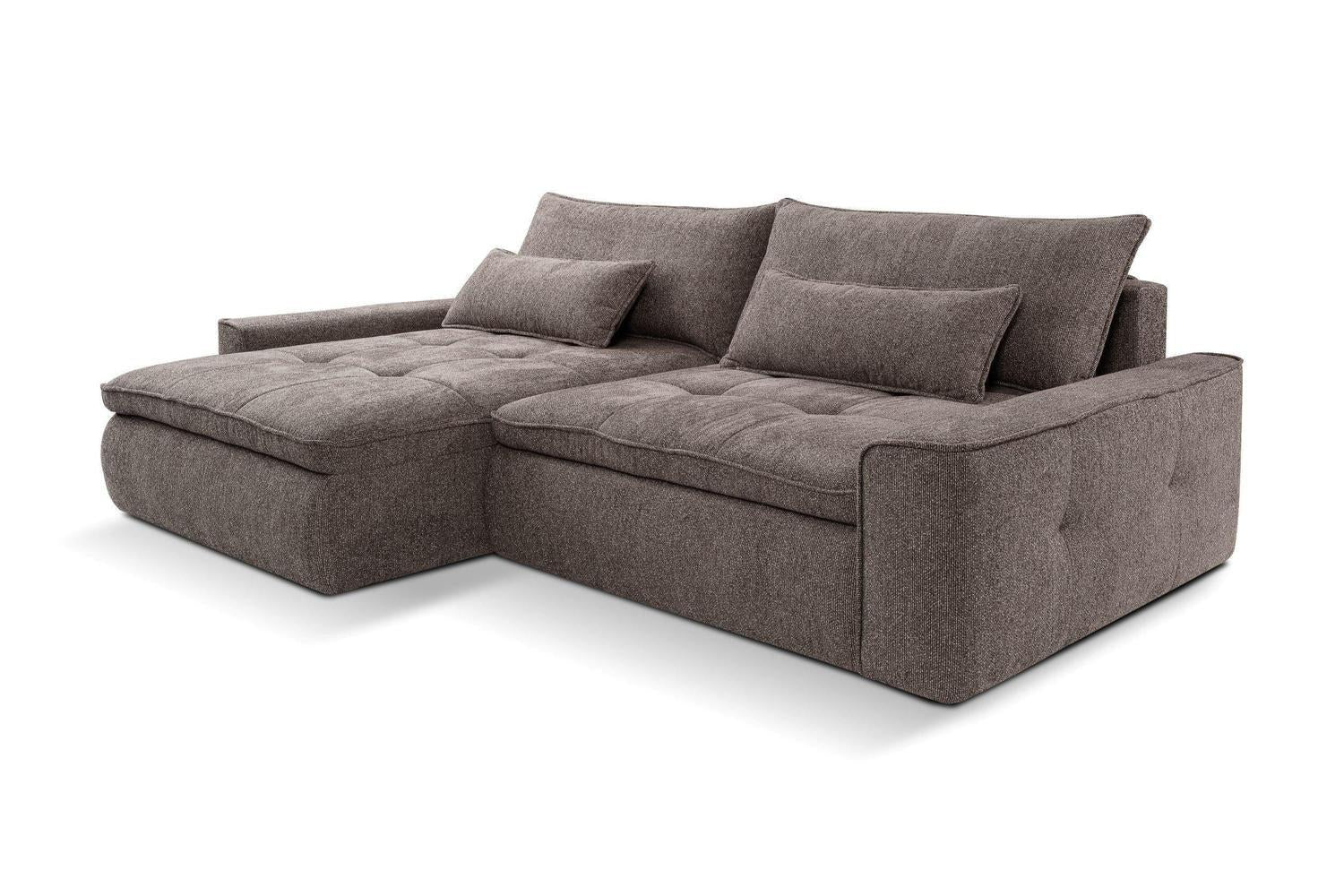 Athos Corner Sofa Bed With Storage - Image 3