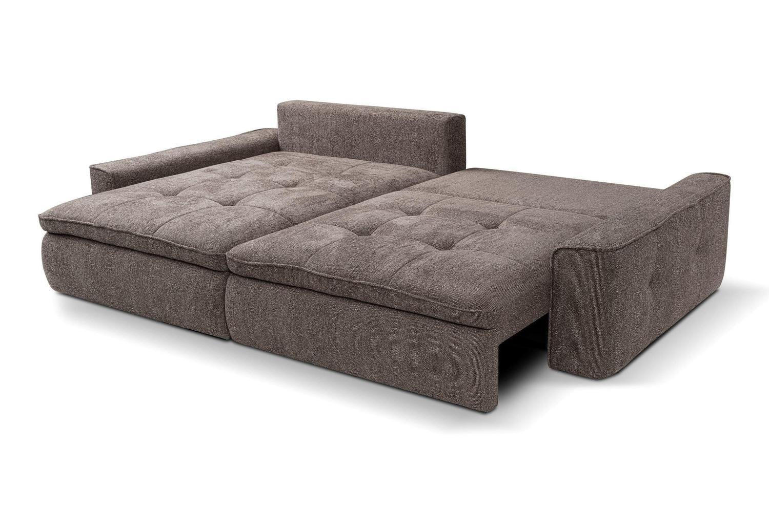 Athos Corner Sofa Bed With Storage - Image 4