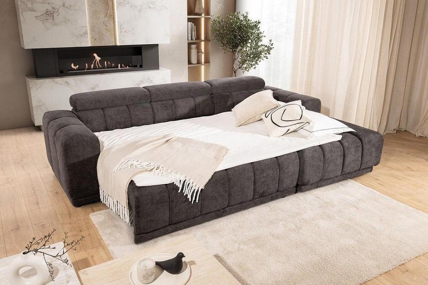 Augusto Corner Sofa Bed With Storage - Image 5