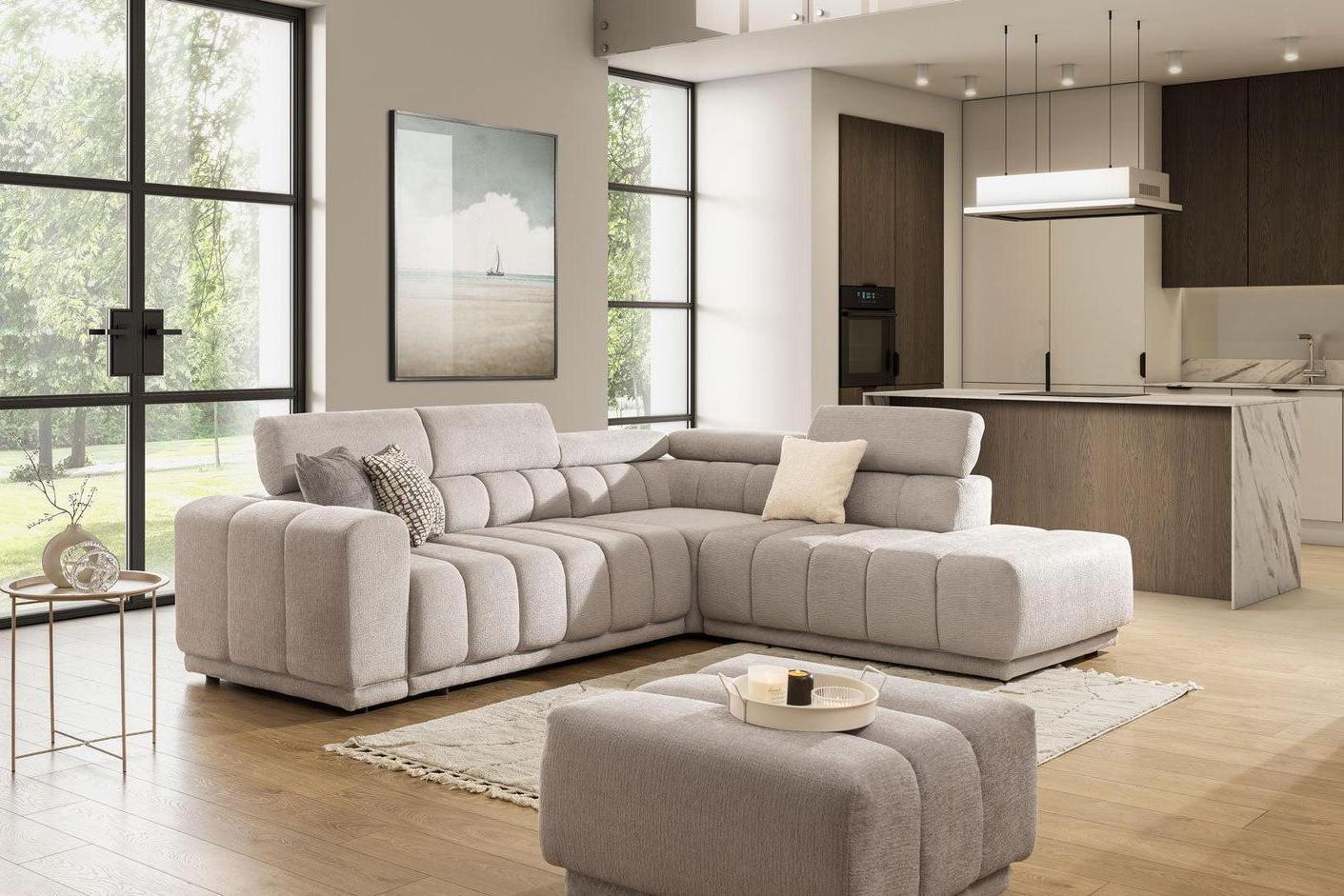 Augusto L Corner Sofa Bed With Storage - Image 3