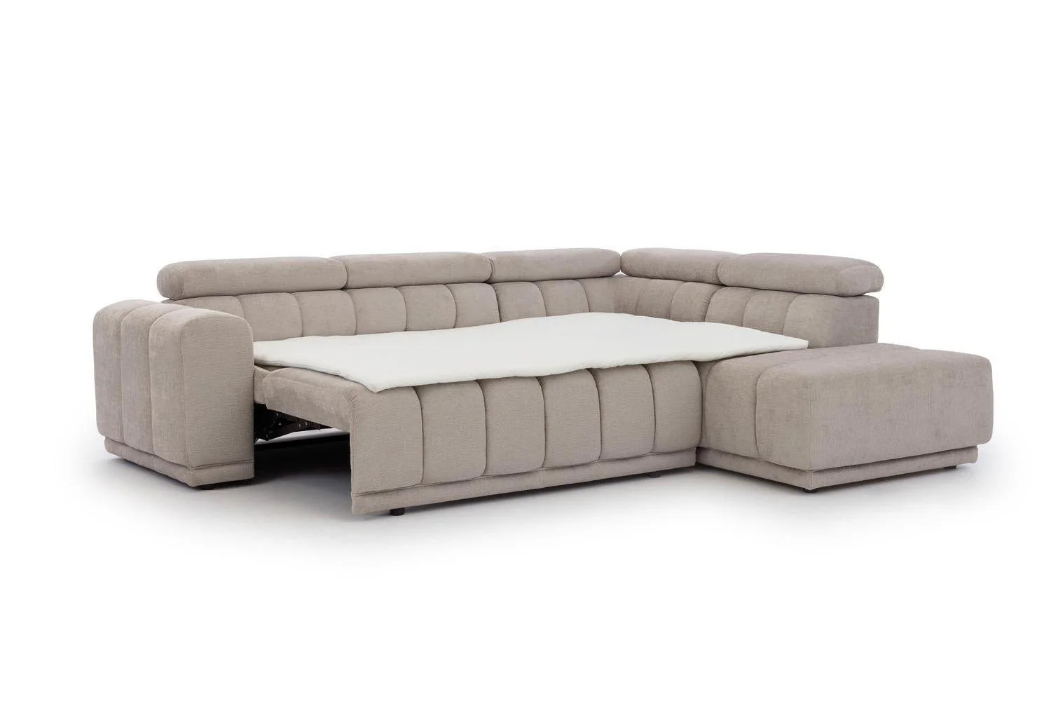 Augusto L Corner Sofa Bed With Storage - Image 5