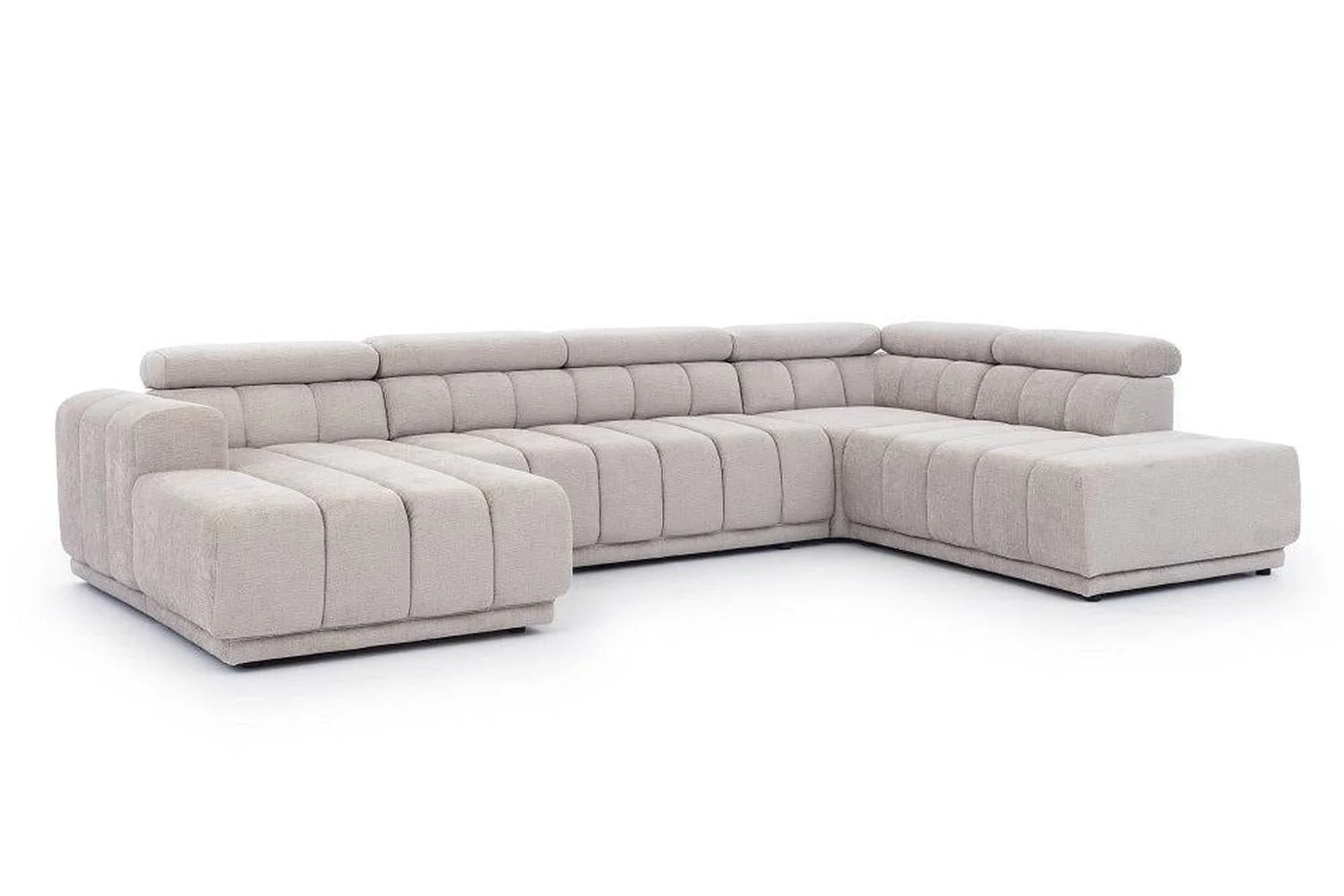 Augusto U Shape Corner Sofa Bed with Storage - Image 7