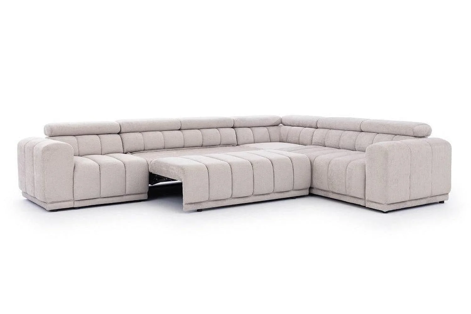 Augusto XL Corner Sofa Bed with Storage - Image 9