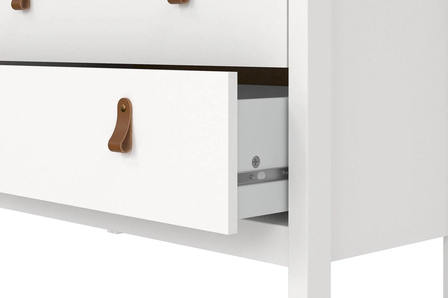 Barcelona Chest 3+2 Drawers In White - Image 8