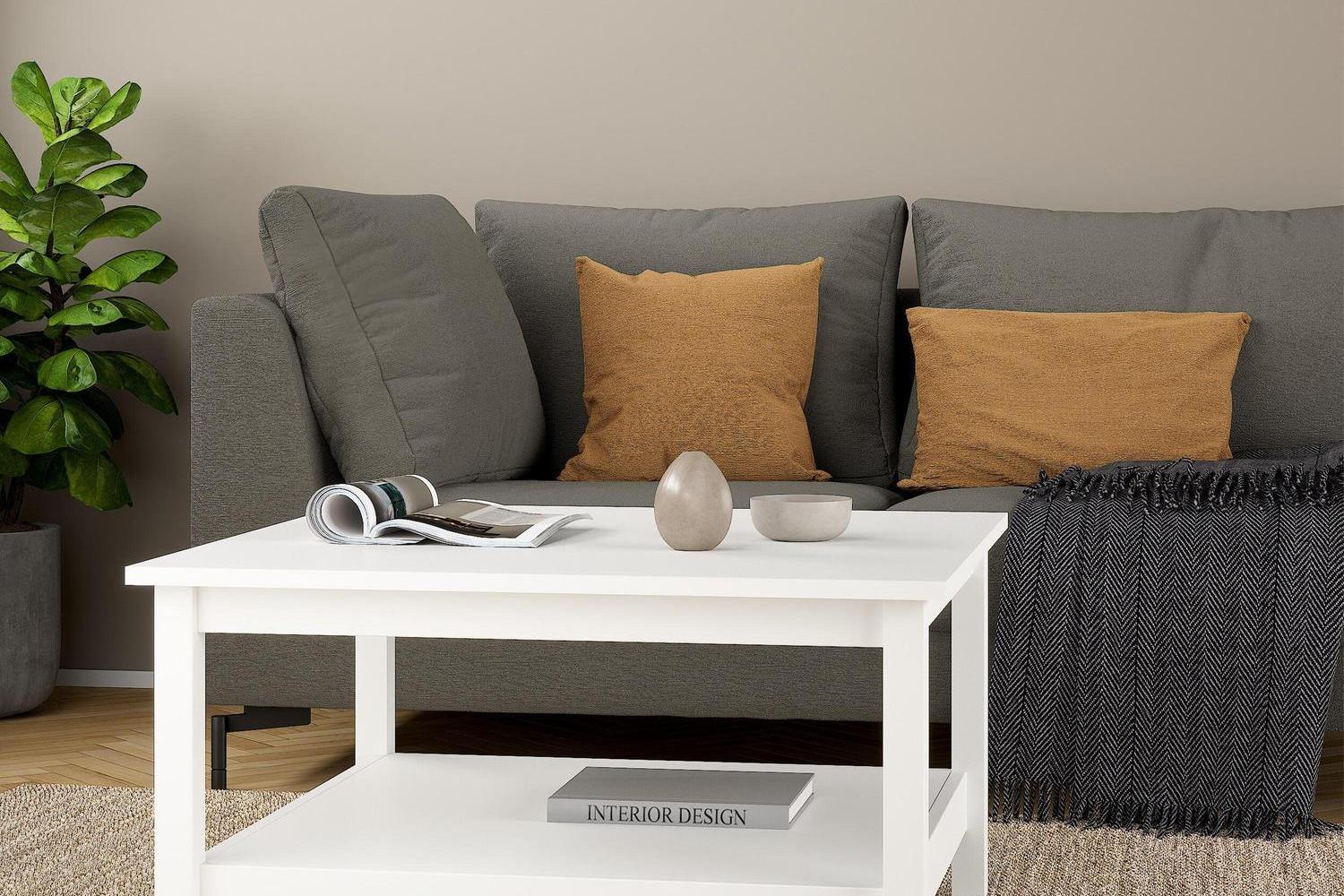 Barcelona Coffee Table In White - Image 5