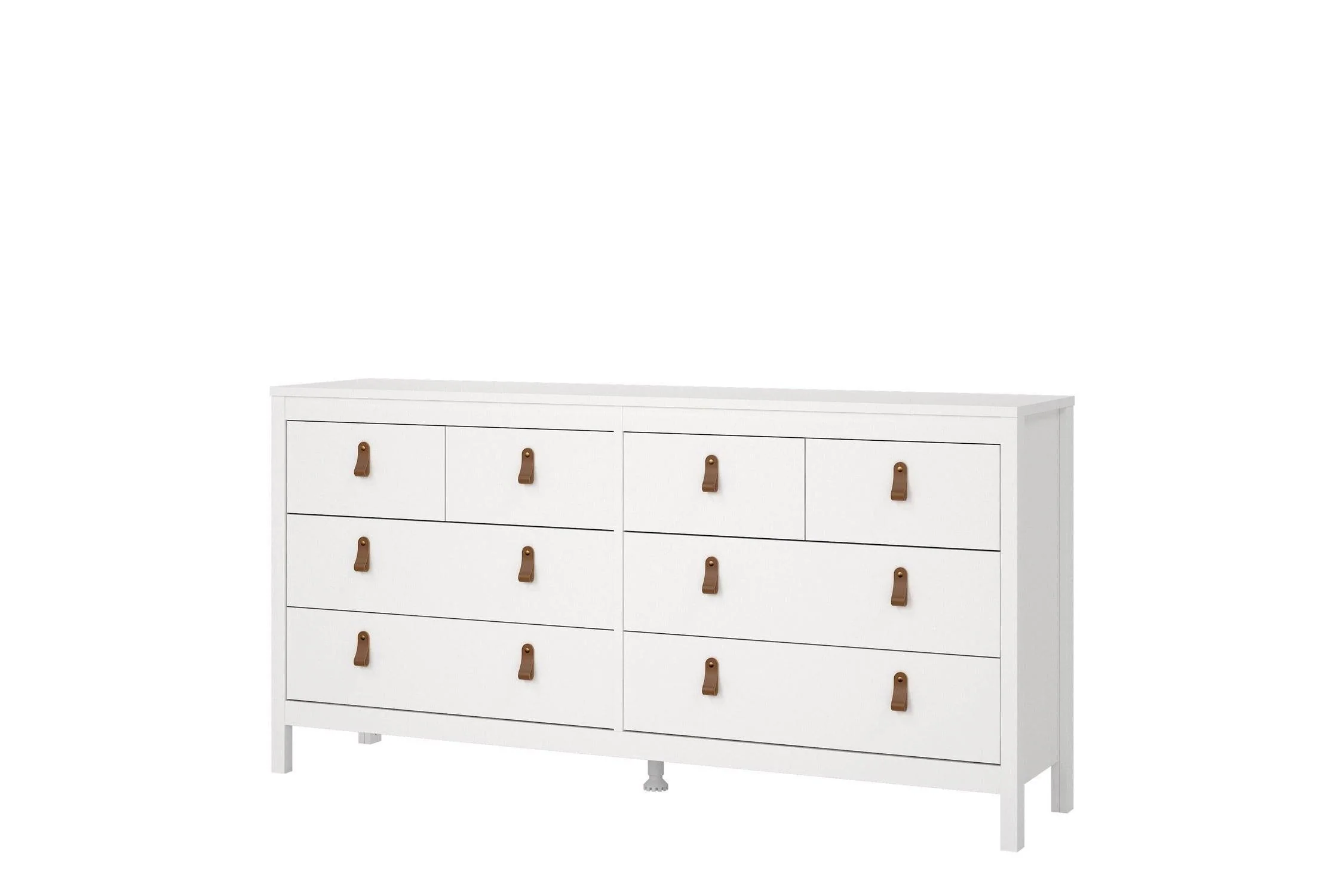 Barcelona 4+4 Chest of Drawers In White - Image 3