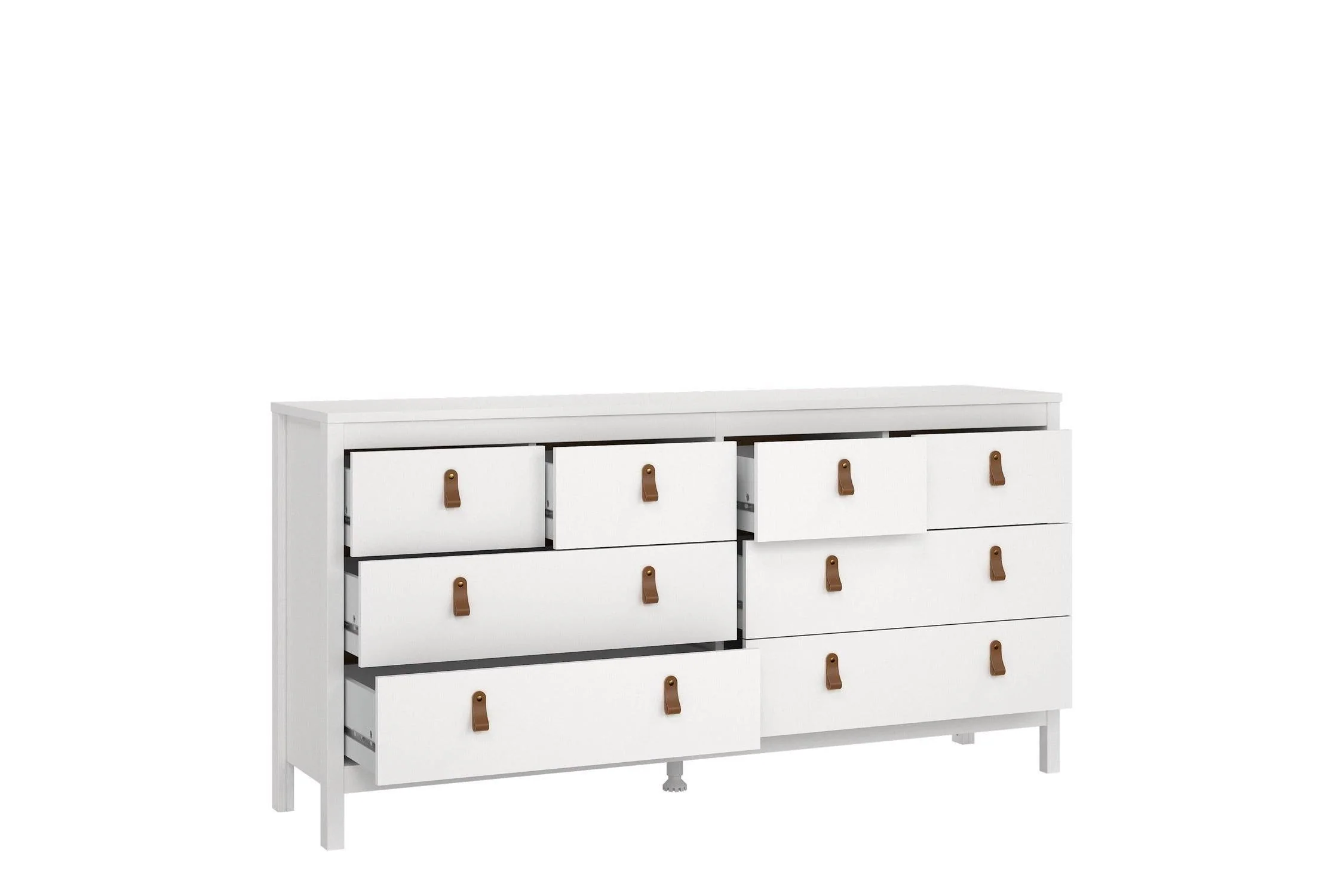 Barcelona 4+4 Chest of Drawers In White - Image 4
