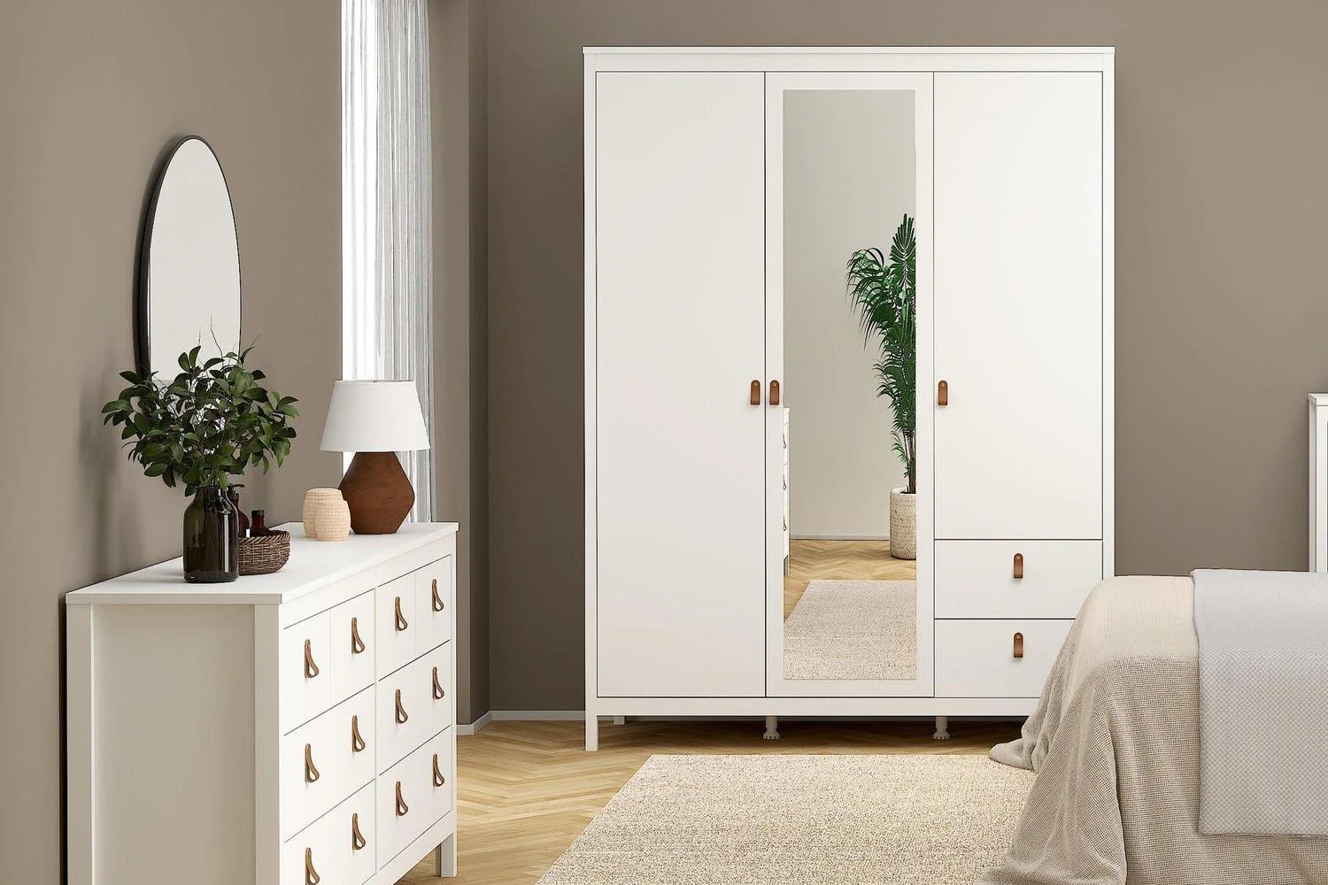 Barcelona 4+4 Chest of Drawers In White - Image 5