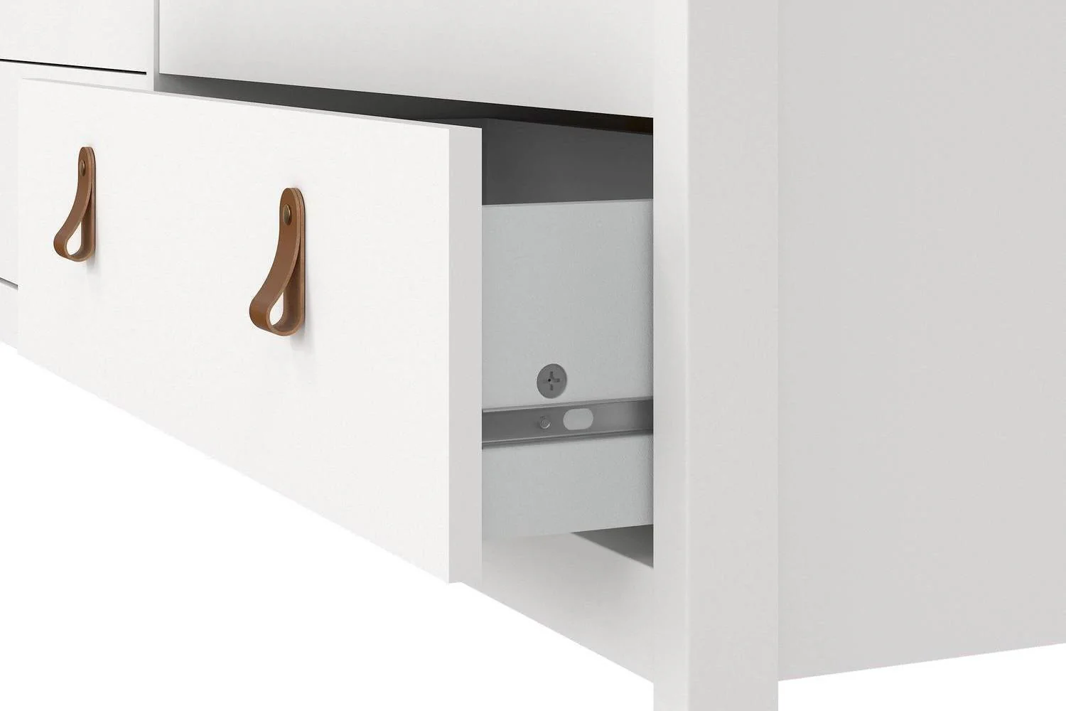 Barcelona 4+4 Chest of Drawers In White - Image 7