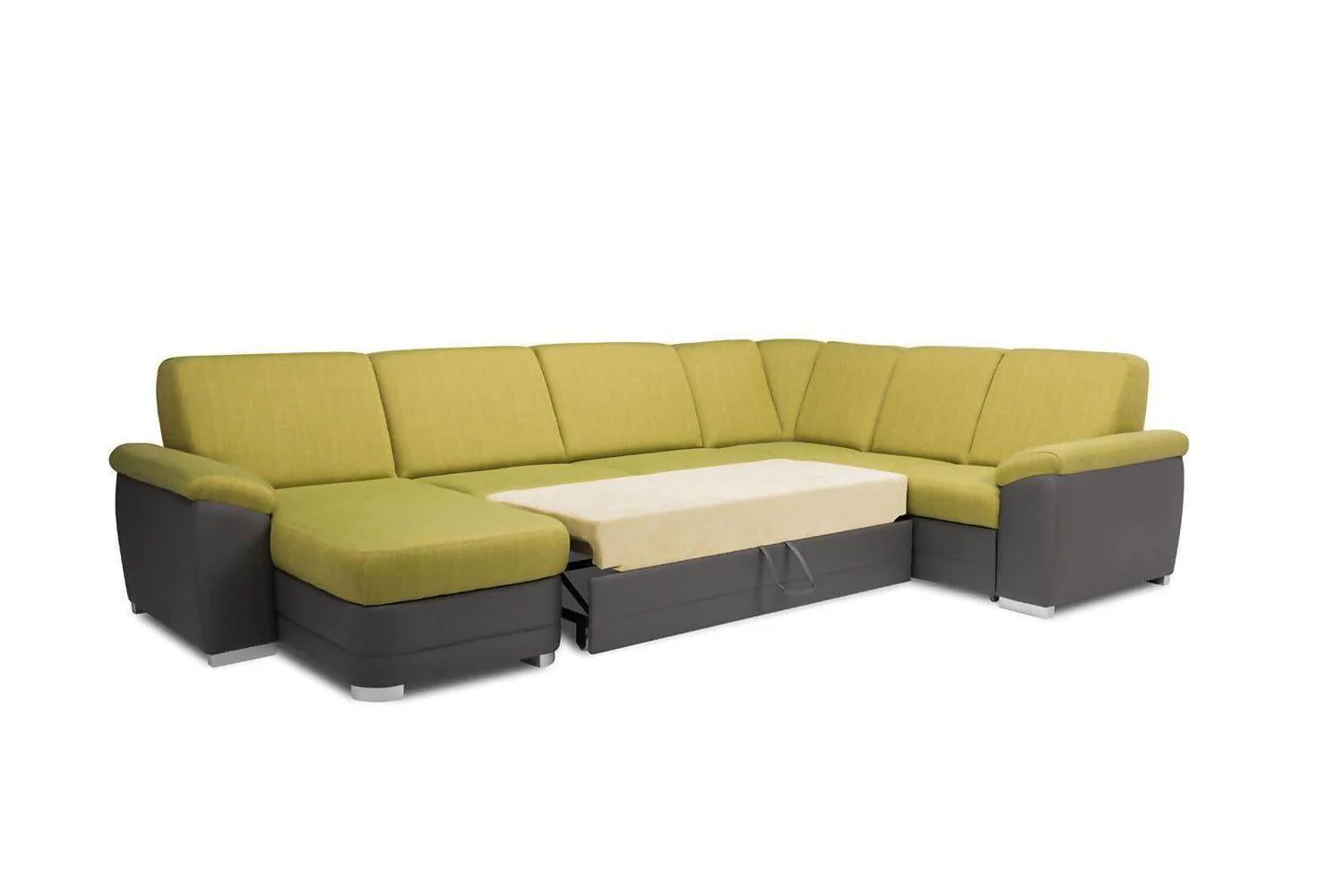 Barello Xl U Shape Corner Sofa Bed - Image 3