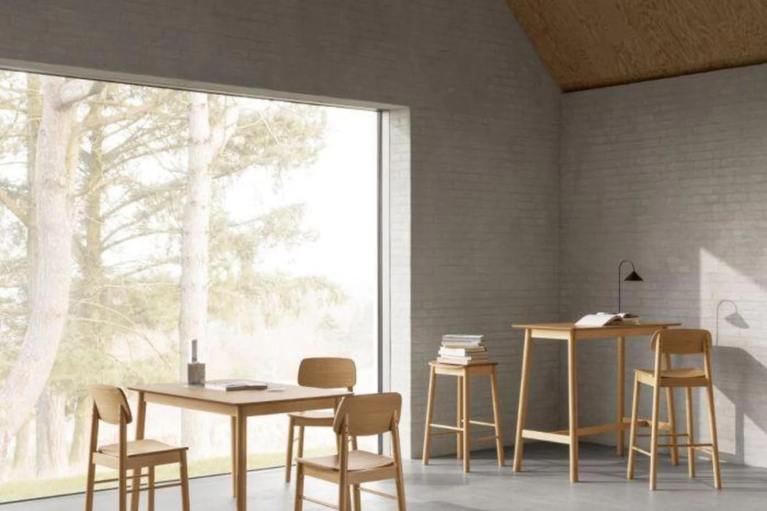 Barlow Dining Chair in Matt Oak Set of 2 - Image 7
