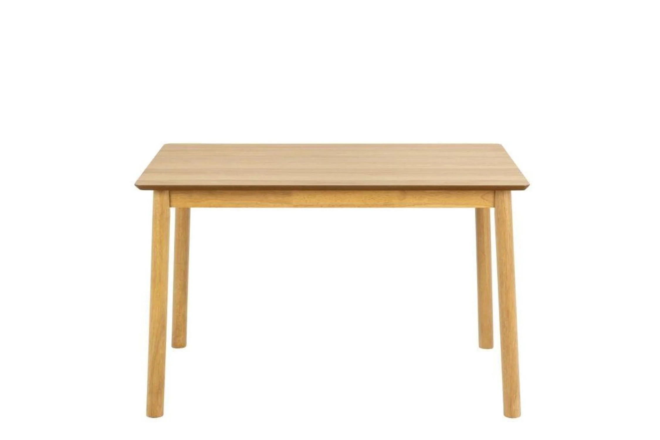 Barlow Rectangular Dining Table in Matt Oak 120x80cm - Image 2