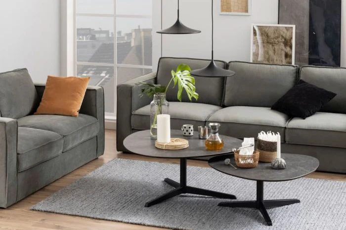 Barnsley Express Delivery Black Ceramic Coffee Table - Image 2