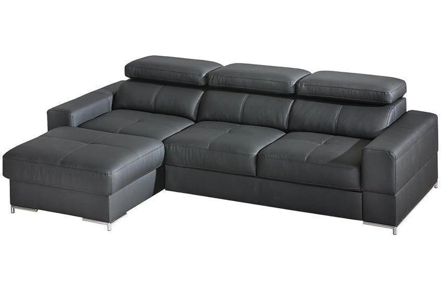 Basalt I Corner Sofa Bed With Storage