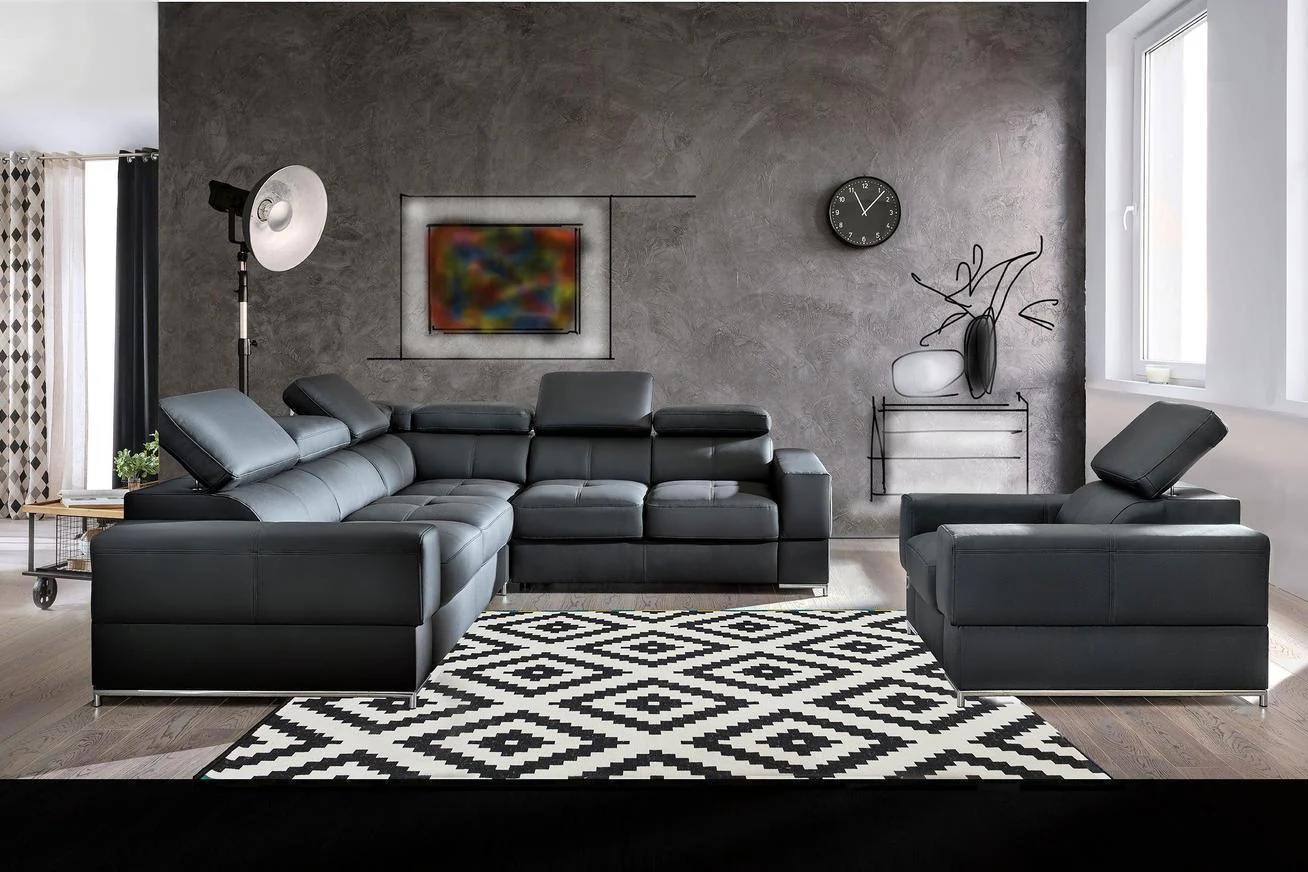 Basalt Iii Corner Sofa Bed With Storage