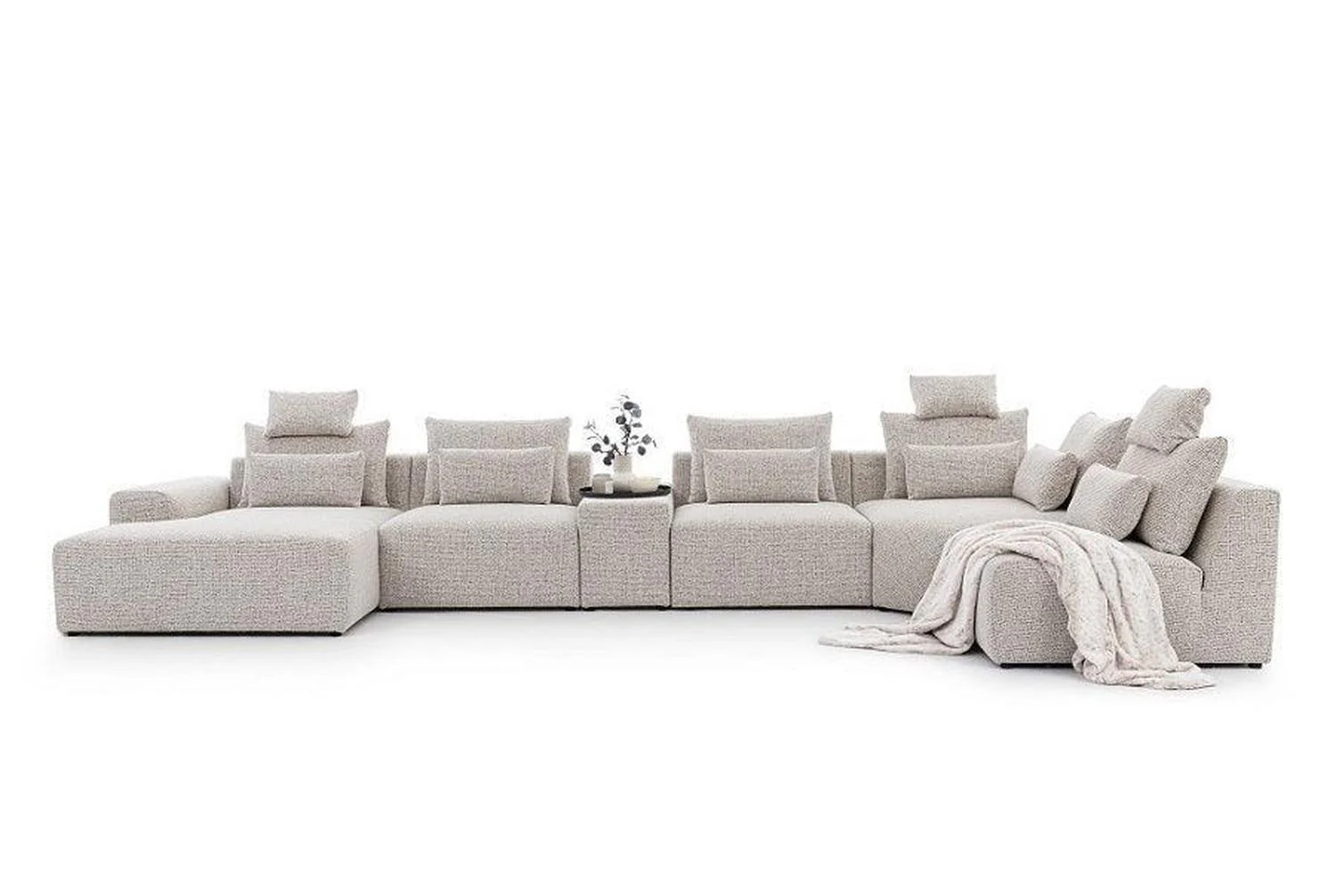 Bastia U Shape Corner Sofa - Image 5