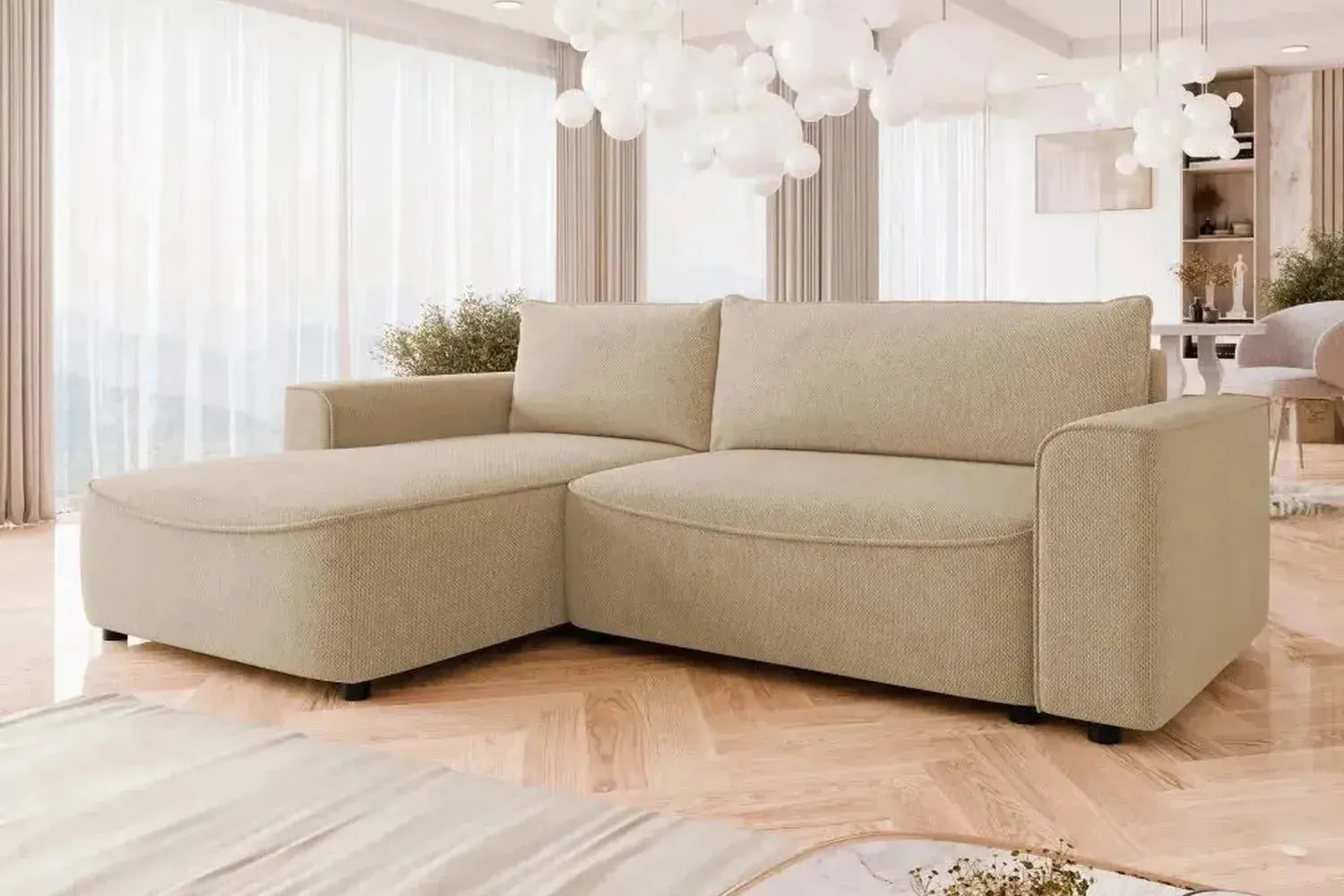Beliza Corner Sofa Bed With Storage - Image 5