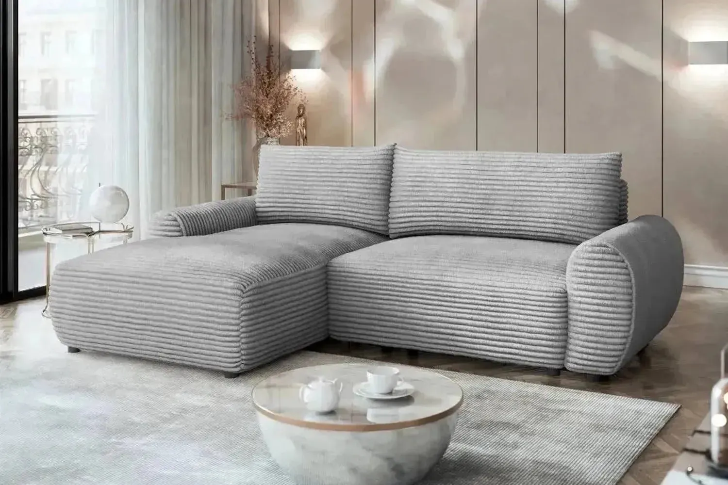 Bello Corner Sofa Bed With Storage
