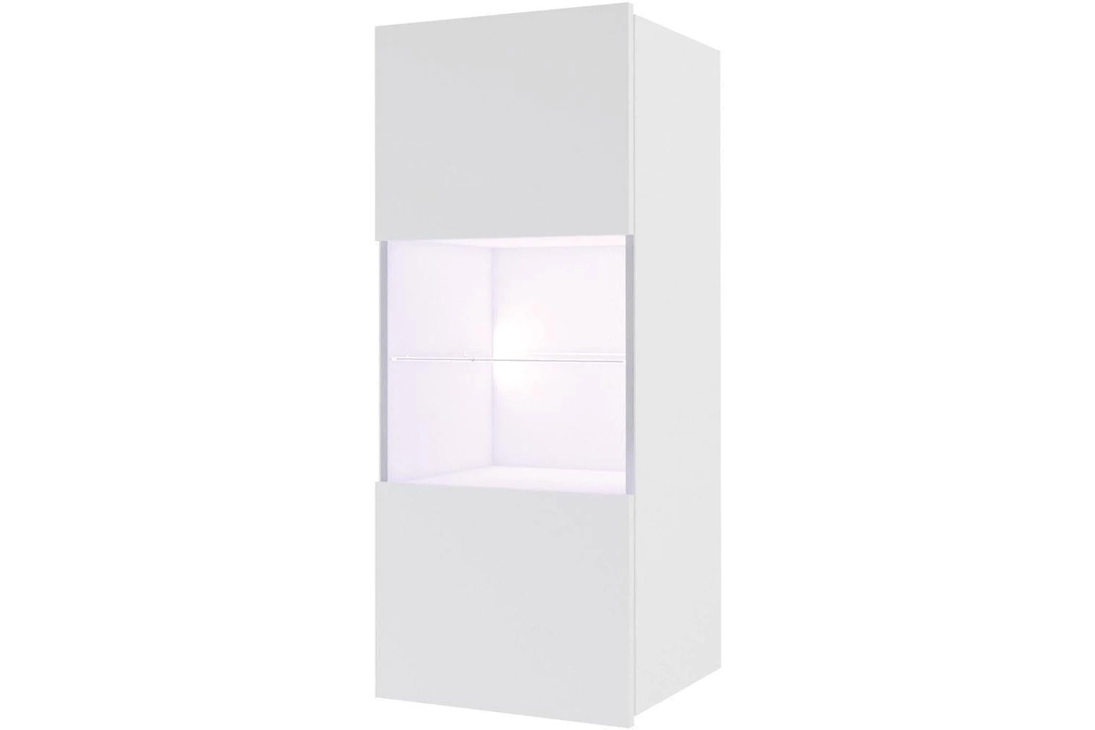 Cala Express Delivery Hanging Glass Cabinet White