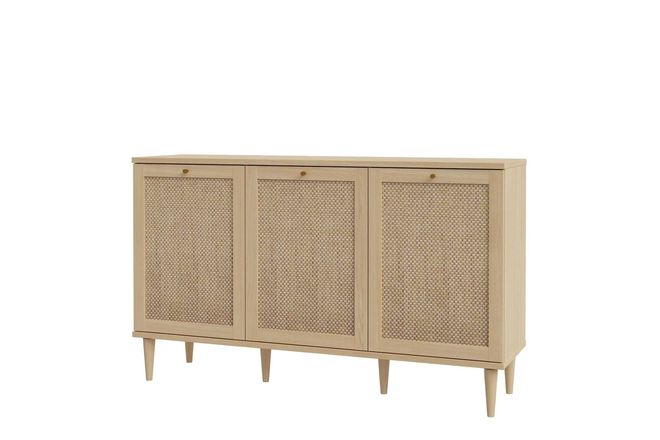 Calasetta 3 Door Sideboard In Rattan - Image 3