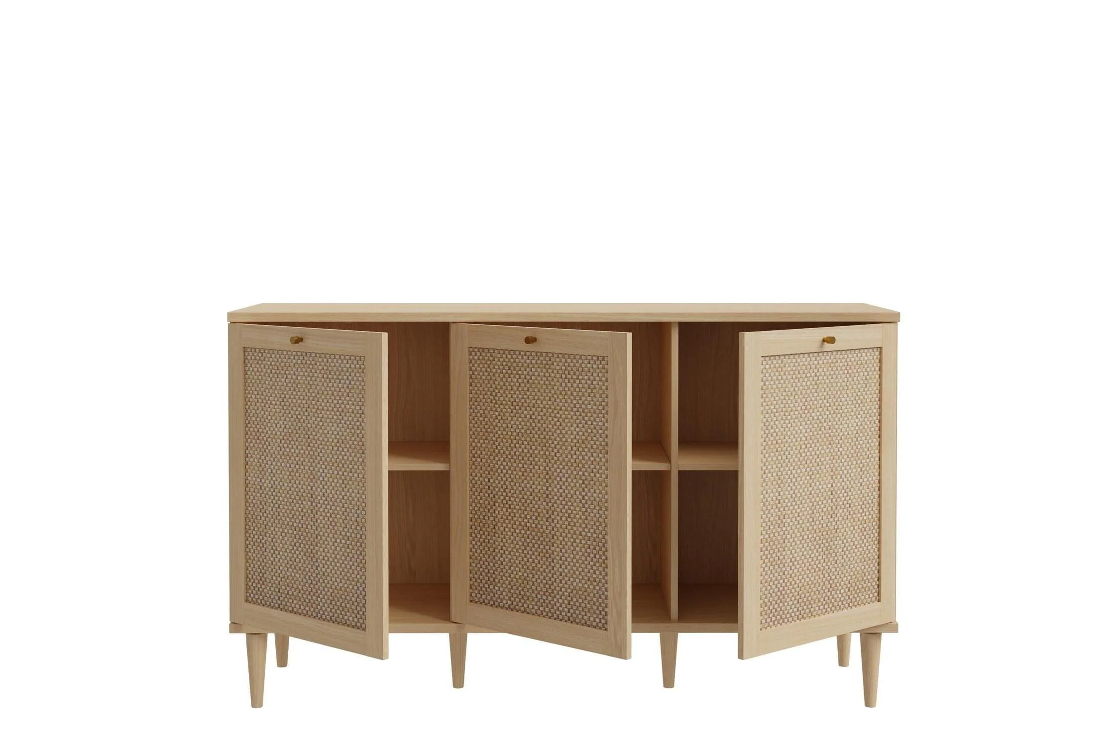 Calasetta 3 Door Sideboard In Rattan - Image 5