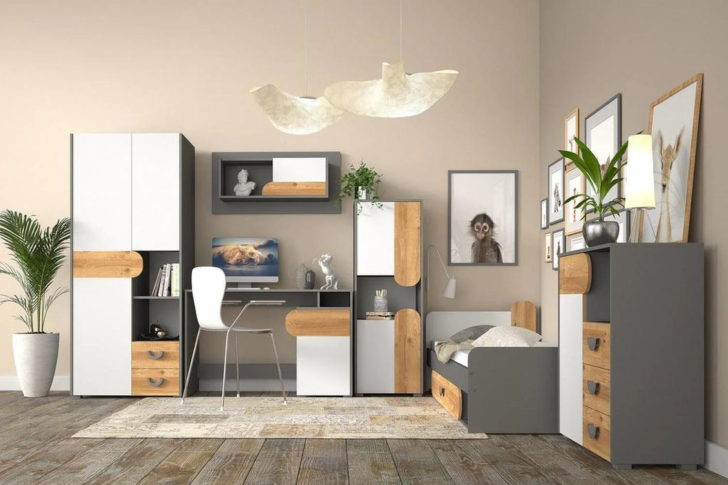 Carini Desk 120 - Image 3