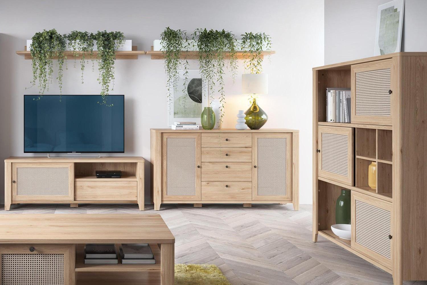 Cestino Shelf In Jackson Hickory Oak - Image 4