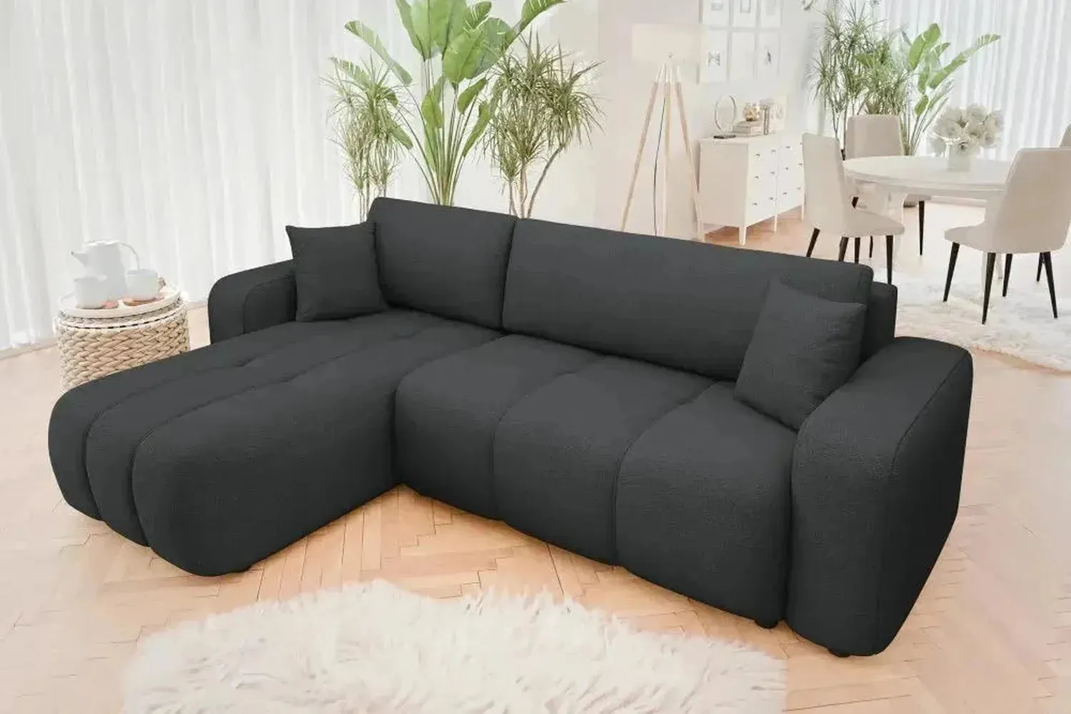 Chelsea Corner Sofa Bed With Storage - Image 12