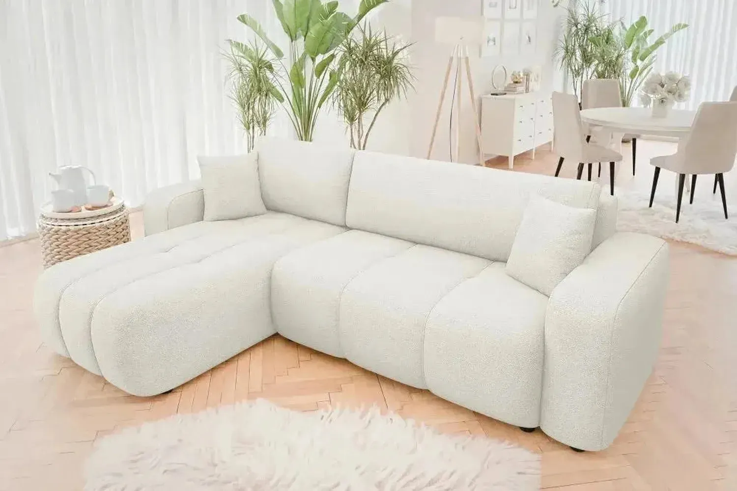 Chelsea Corner Sofa Bed With Storage - Image 4