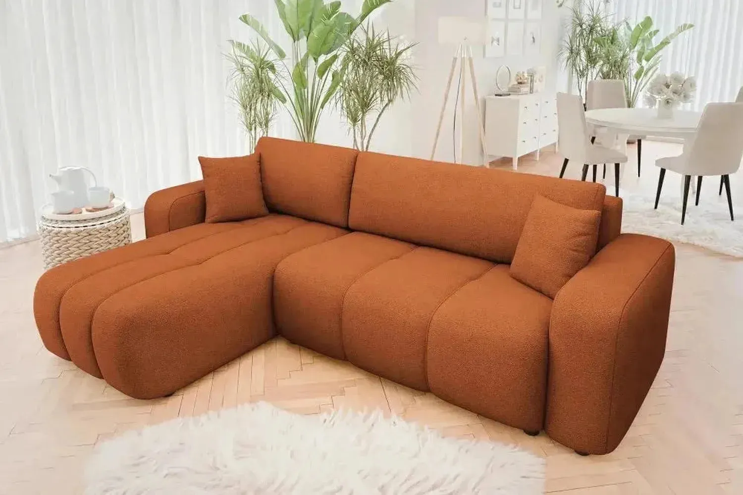 Chelsea Corner Sofa Bed With Storage - Image 8