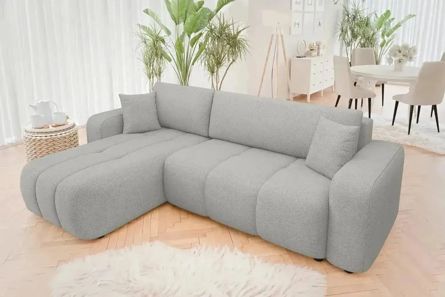 Chelsea Corner Sofa Bed With Storage - Image 9