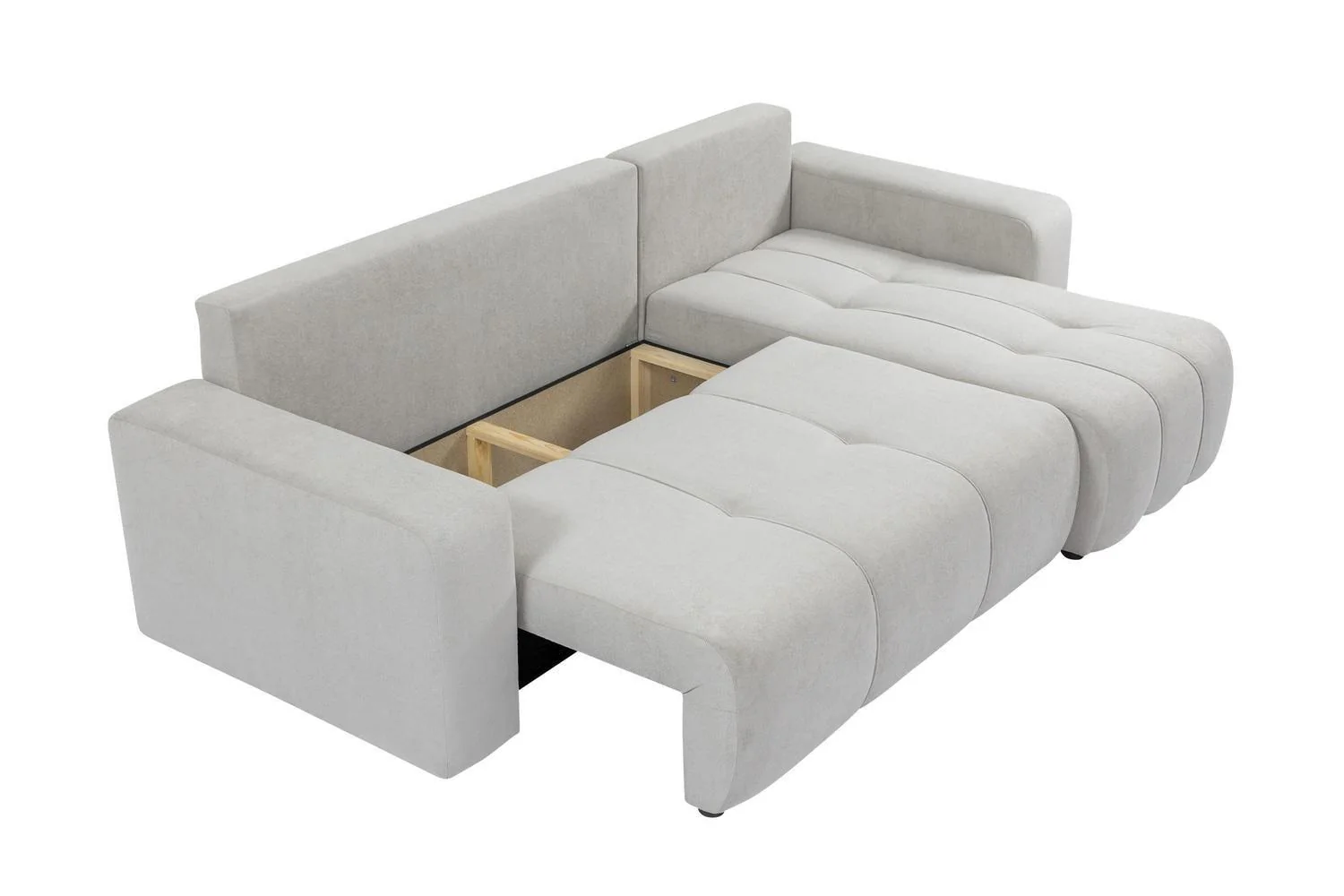 Chelsea Corner Sofa Bed With Storage - Image 5